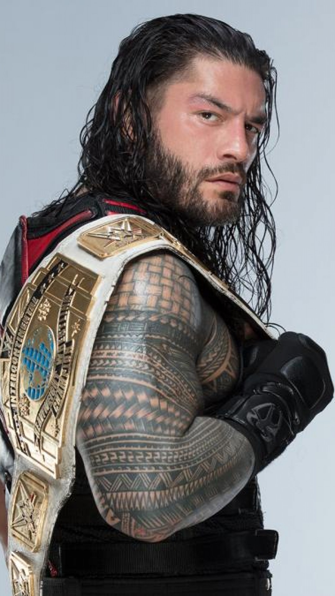 Roman Reigns Intercontinental Champion - HD Wallpaper 