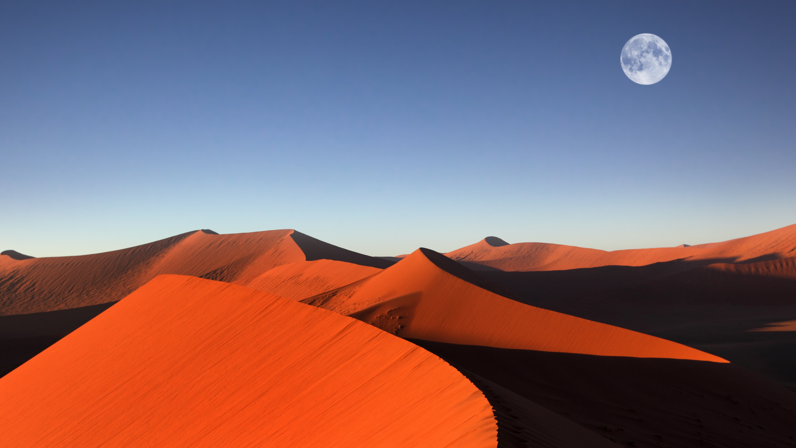 Namibia Red Sand Dunes - HD Wallpaper 