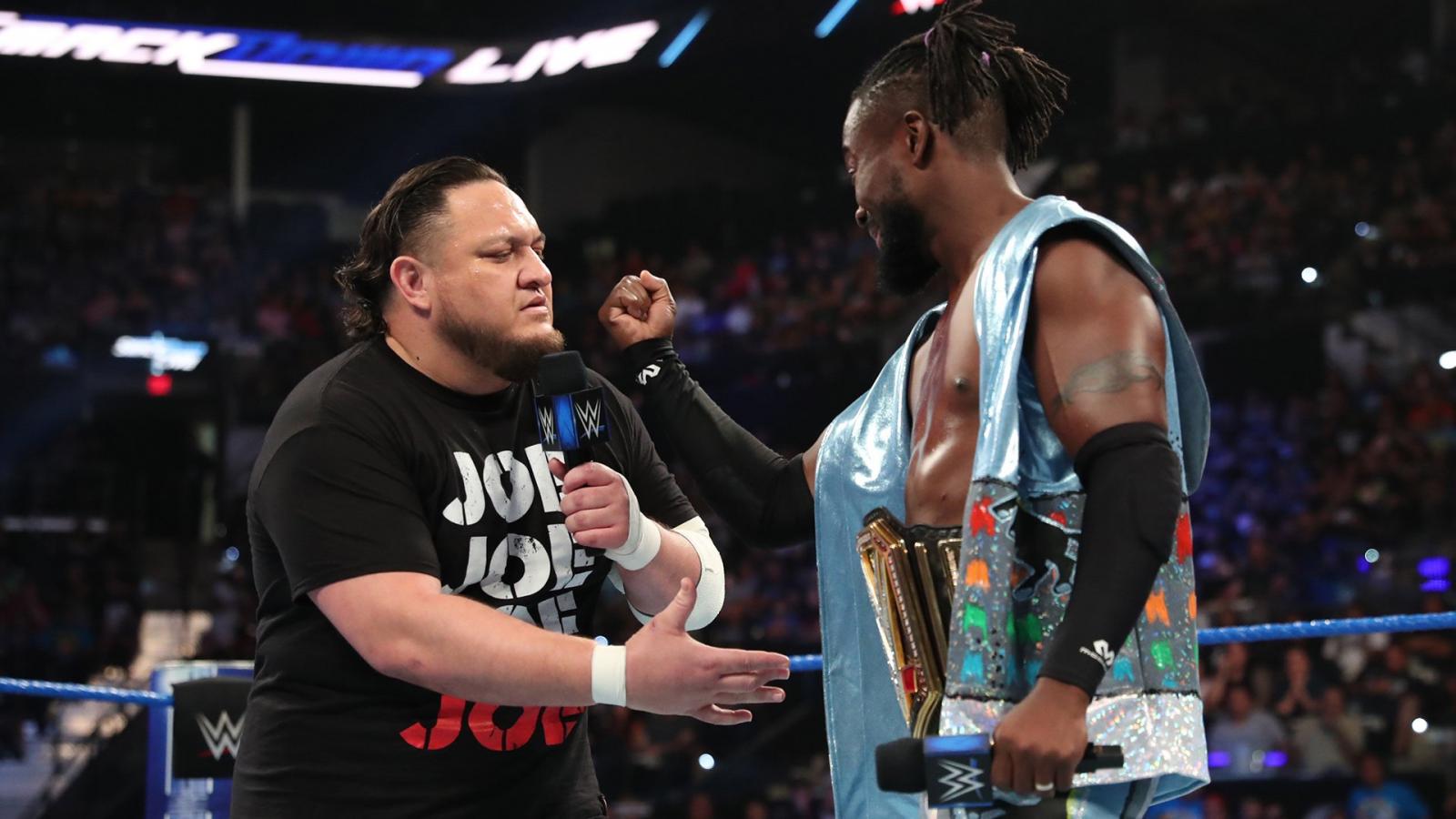 Kofi Kingston Samoa Joe - HD Wallpaper 