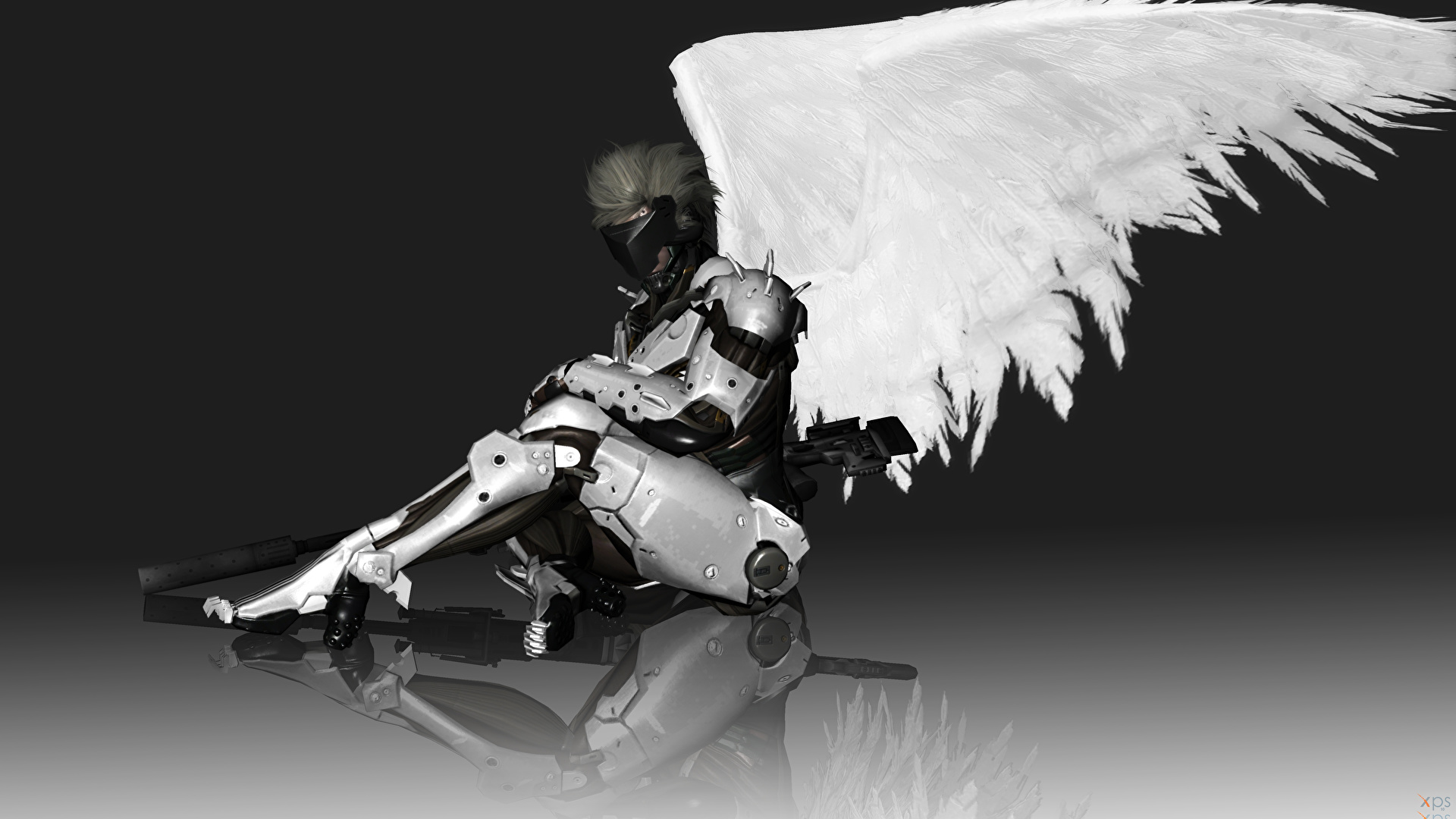 Cyborg Robotic Wings - HD Wallpaper 