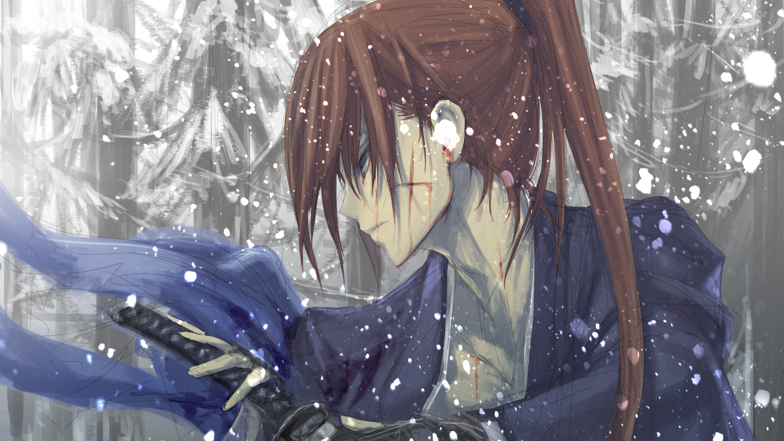 Download Hd Rurouni Kenshin Pc Wallpaper Id - Rurouni Kenshin - HD Wallpaper 