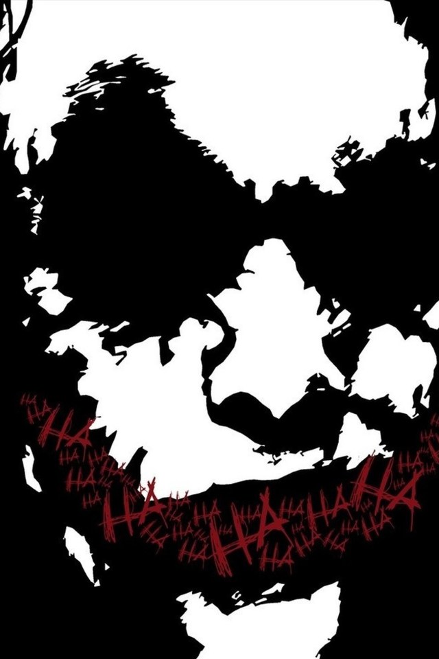 Drawing Art Joker Iphone Iphone Hd Wallpapers - Put On A Happy Face Joker - HD Wallpaper 