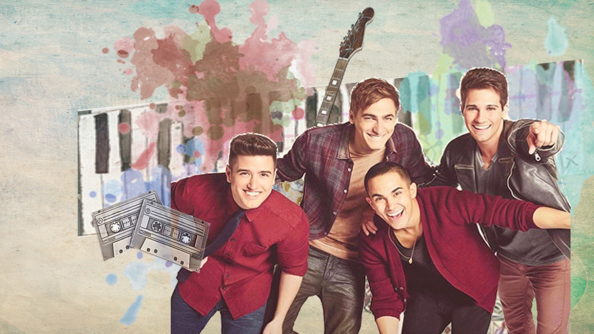 Big Time Rush Wallpaper Photo - Big Time Rush Young - HD Wallpaper 