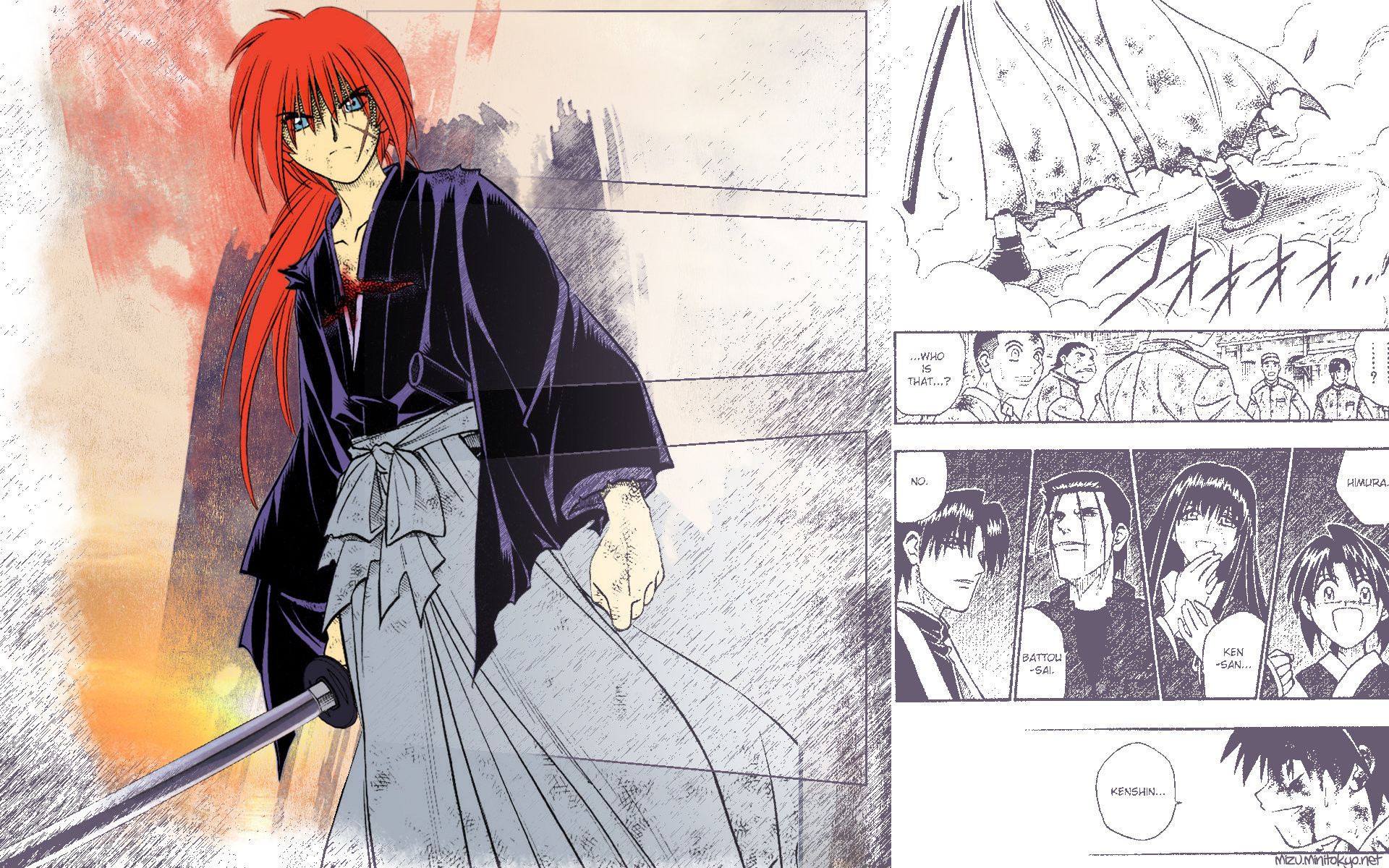 Best Rurouni Kenshin Wallpaper Id - Rurouni Kenshin Quote Background - HD Wallpaper 