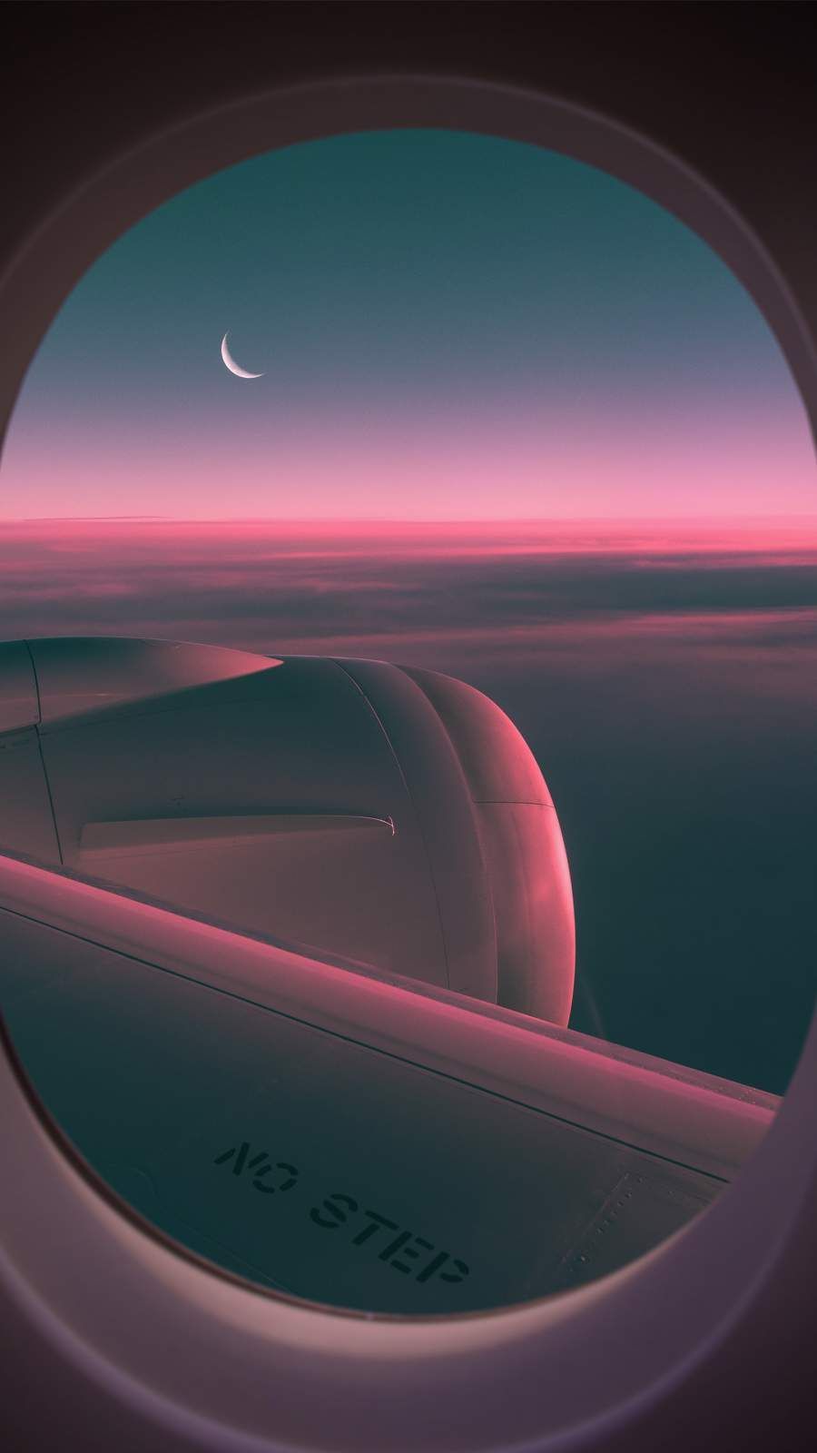 Airplane Window Iphone - HD Wallpaper 