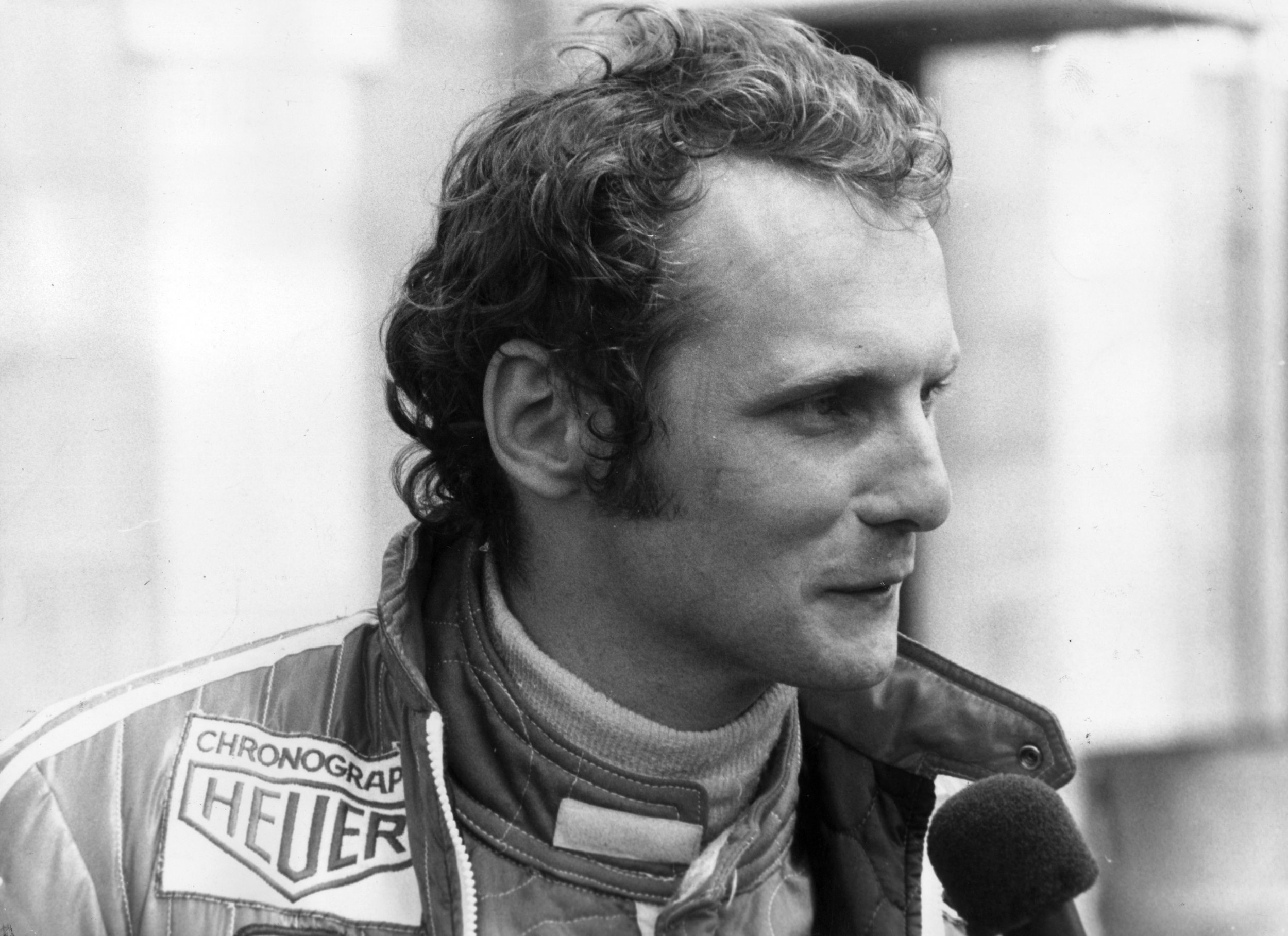Niki Lauda, Formula - Niki Lauda Black And White - HD Wallpaper 
