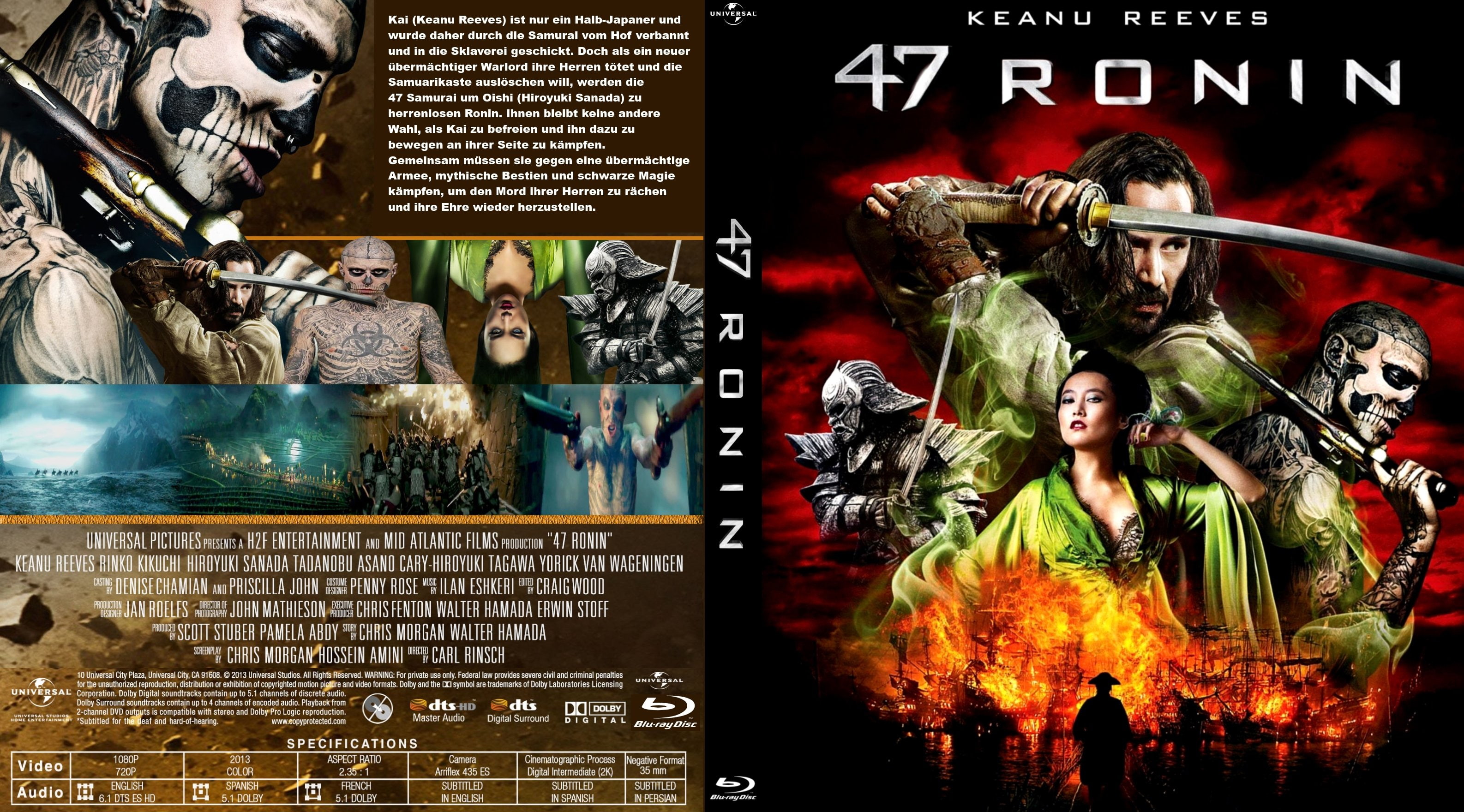 47 Ronin Blu Ray - HD Wallpaper 