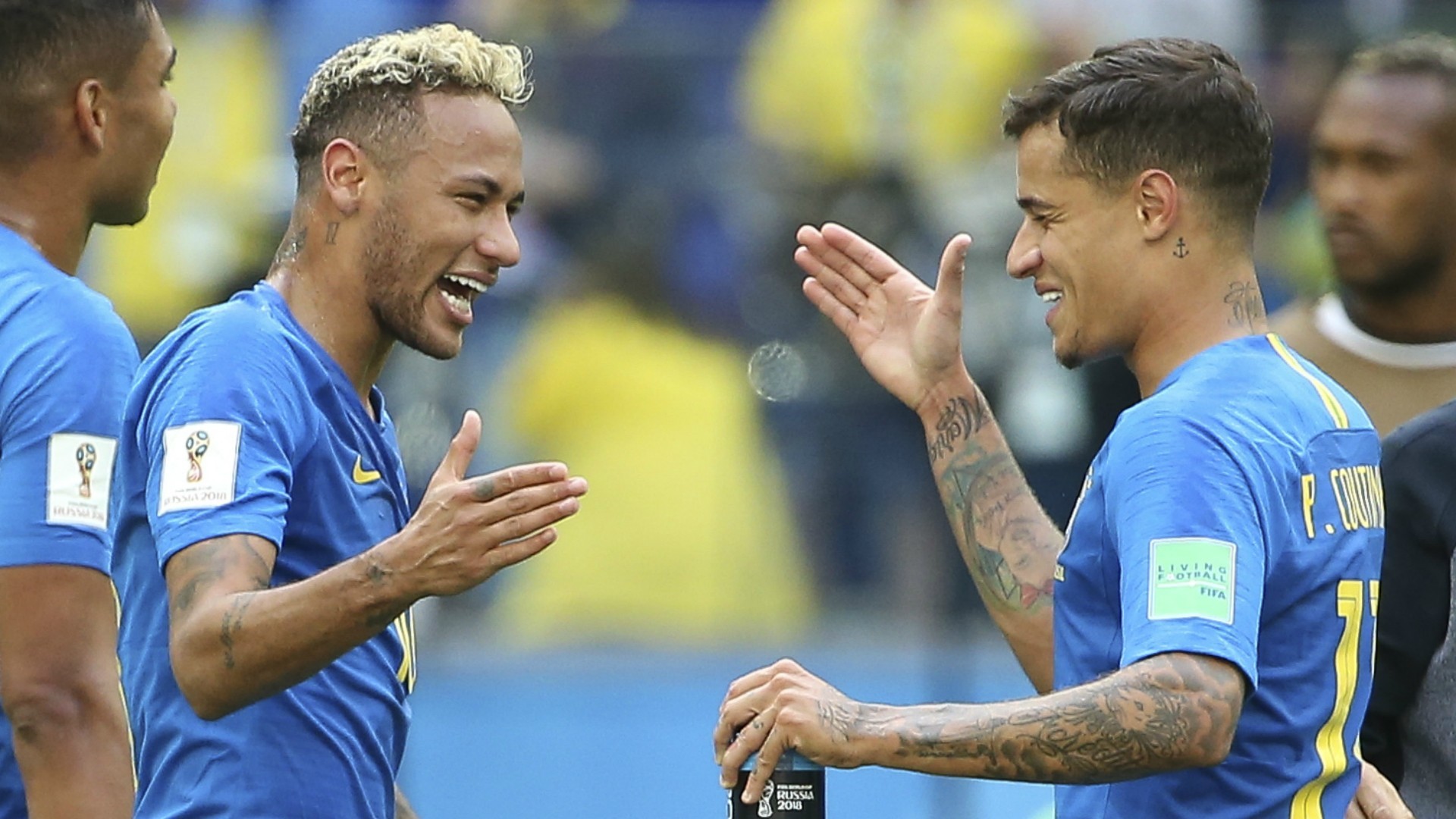 Coutinho And Neymar 2018 - HD Wallpaper 