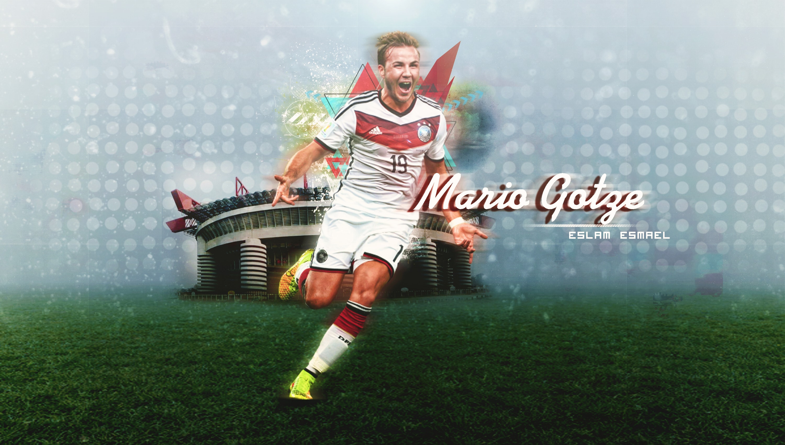 Mario Gotze Wallpapers Hd - Kick Up A Soccer Ball - HD Wallpaper 