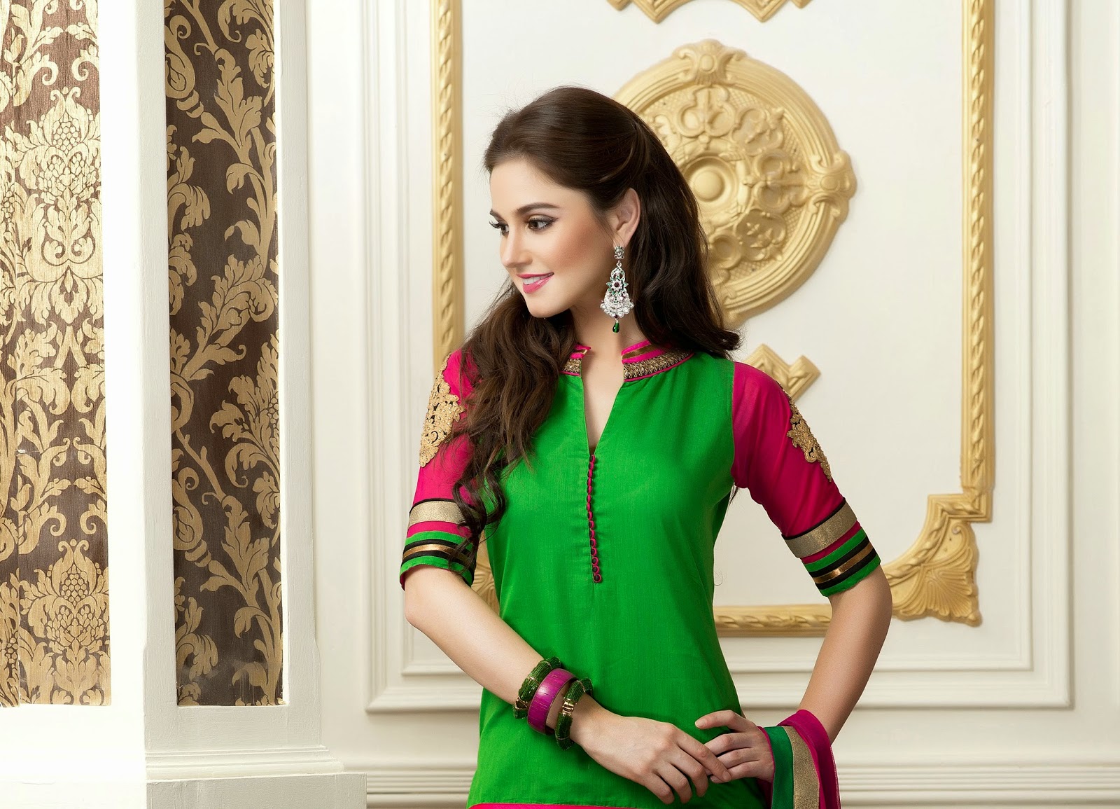 Ladies Kurtis, Exclusive Kurti Tunics, Cotton Kurtis - Meaning Of Salwar Suits - HD Wallpaper 