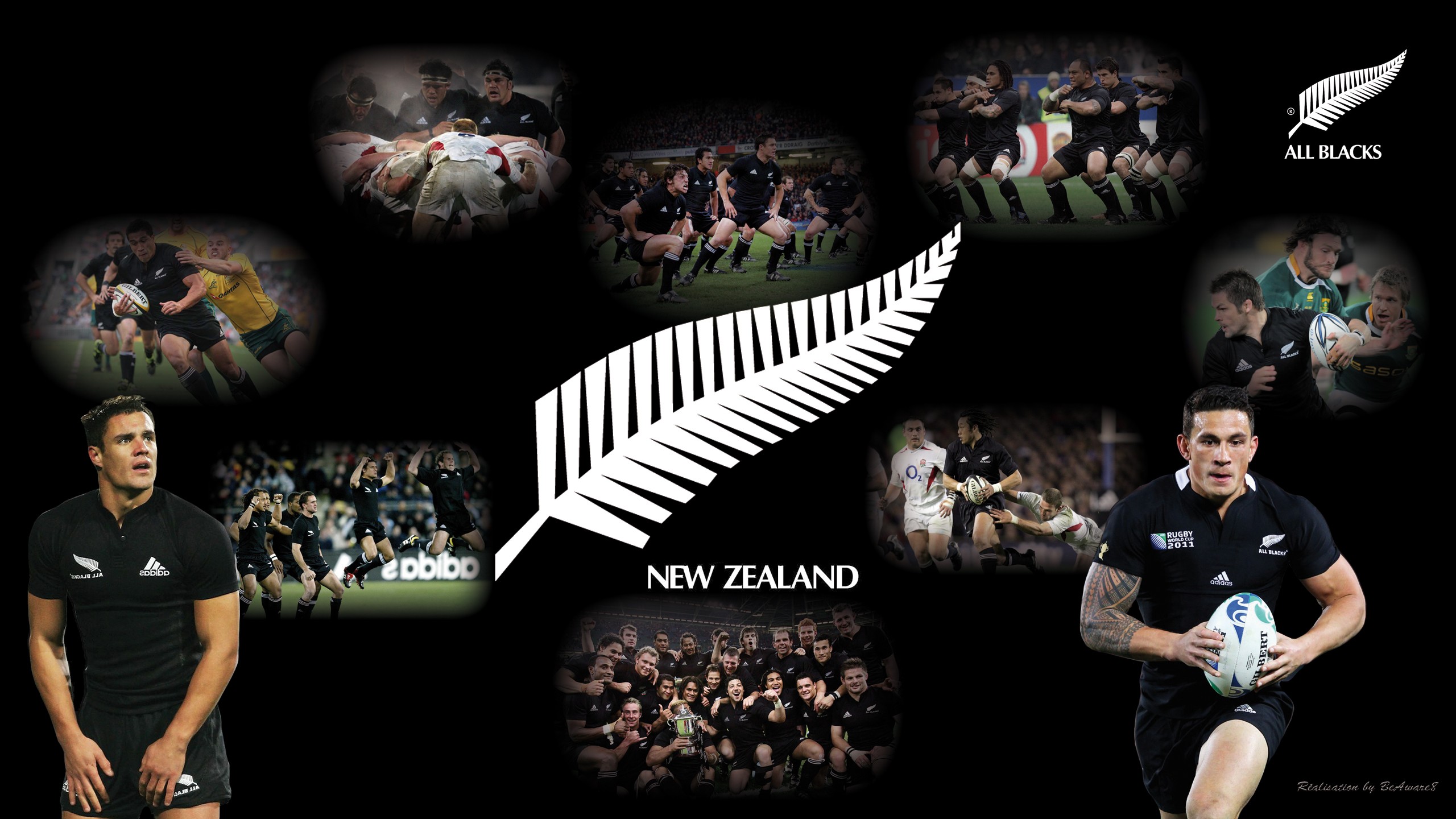 Background All Blacks Rugby - HD Wallpaper 