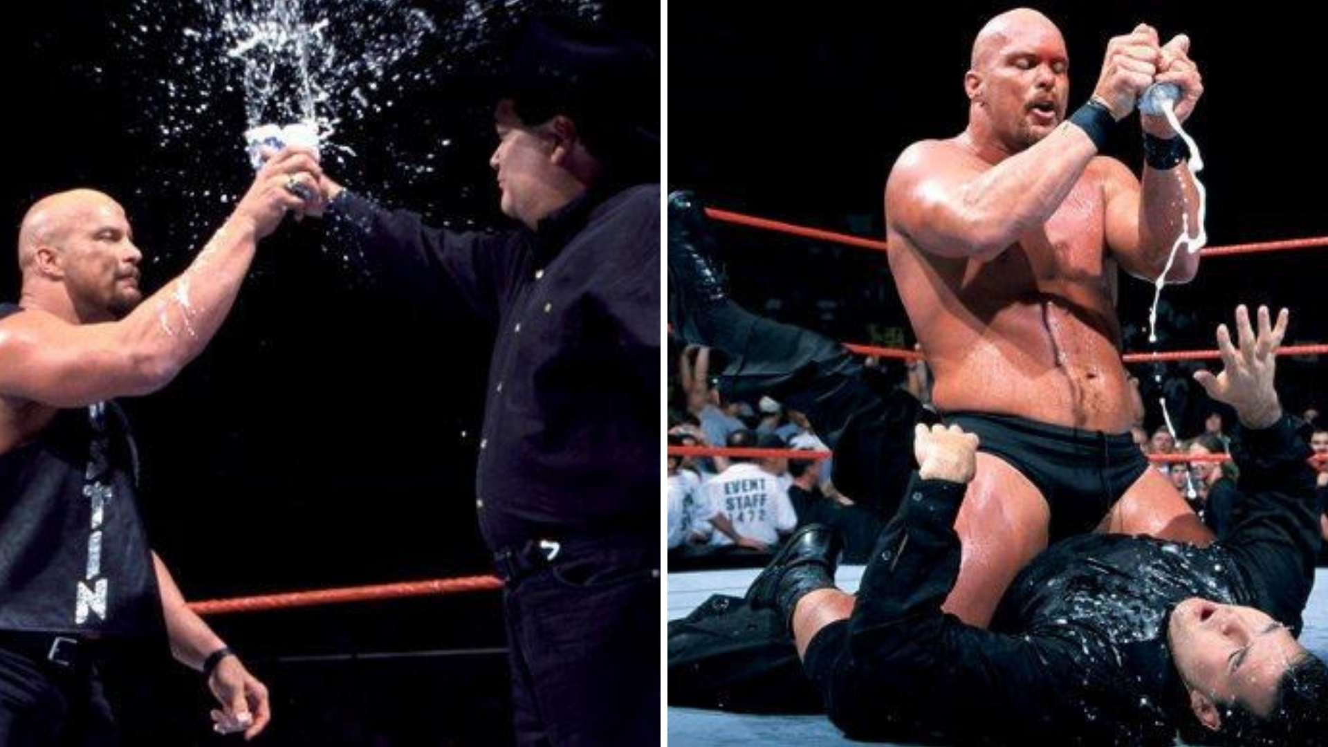 Stone Cold On Giving Up Beer - Rare Stone Cold Steve Austin Gif - HD Wallpaper 