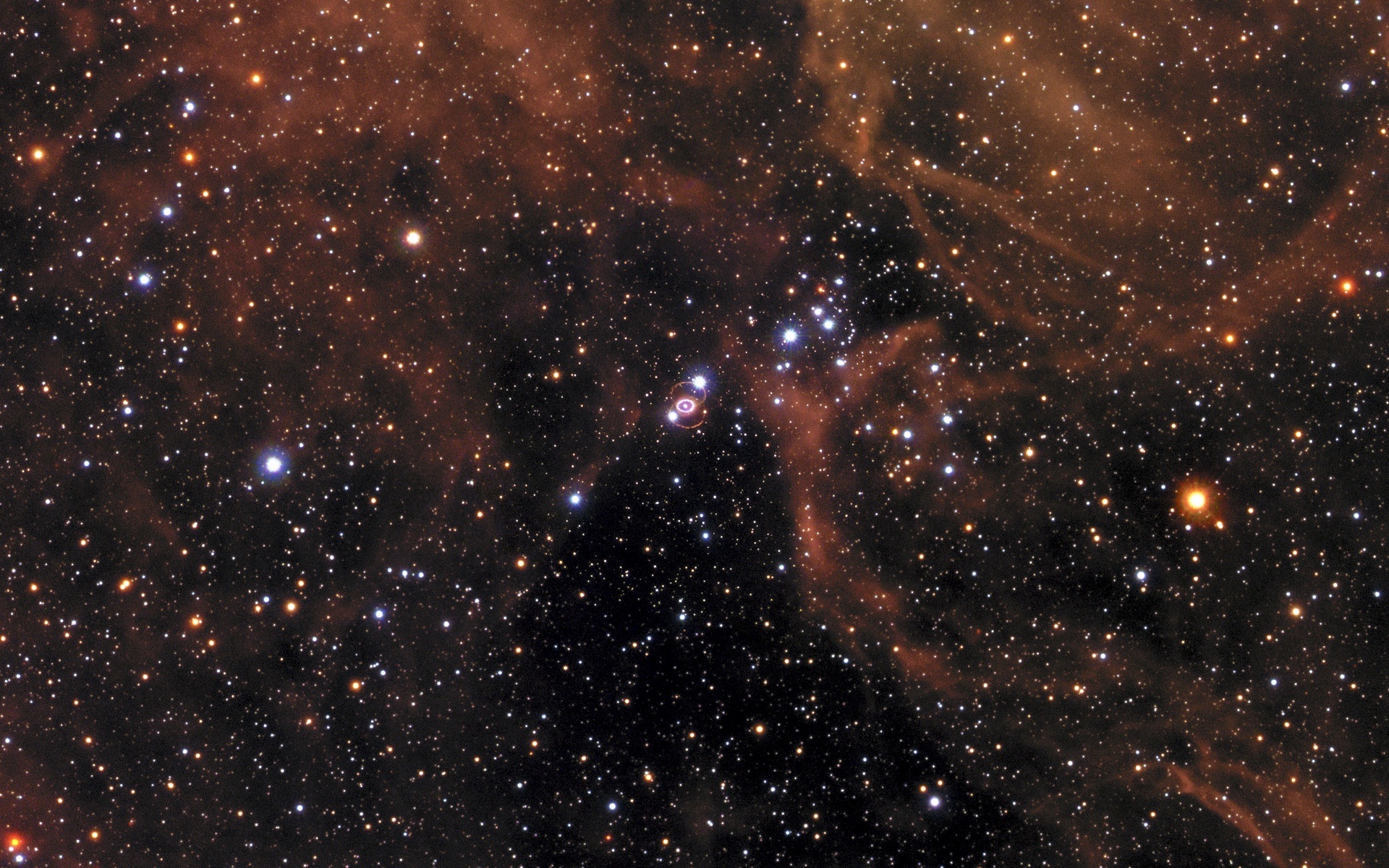 Wallpaper Nebula Tarantula, Starry Sky, Galaxy, Sn - Supernova 1987a - HD Wallpaper 