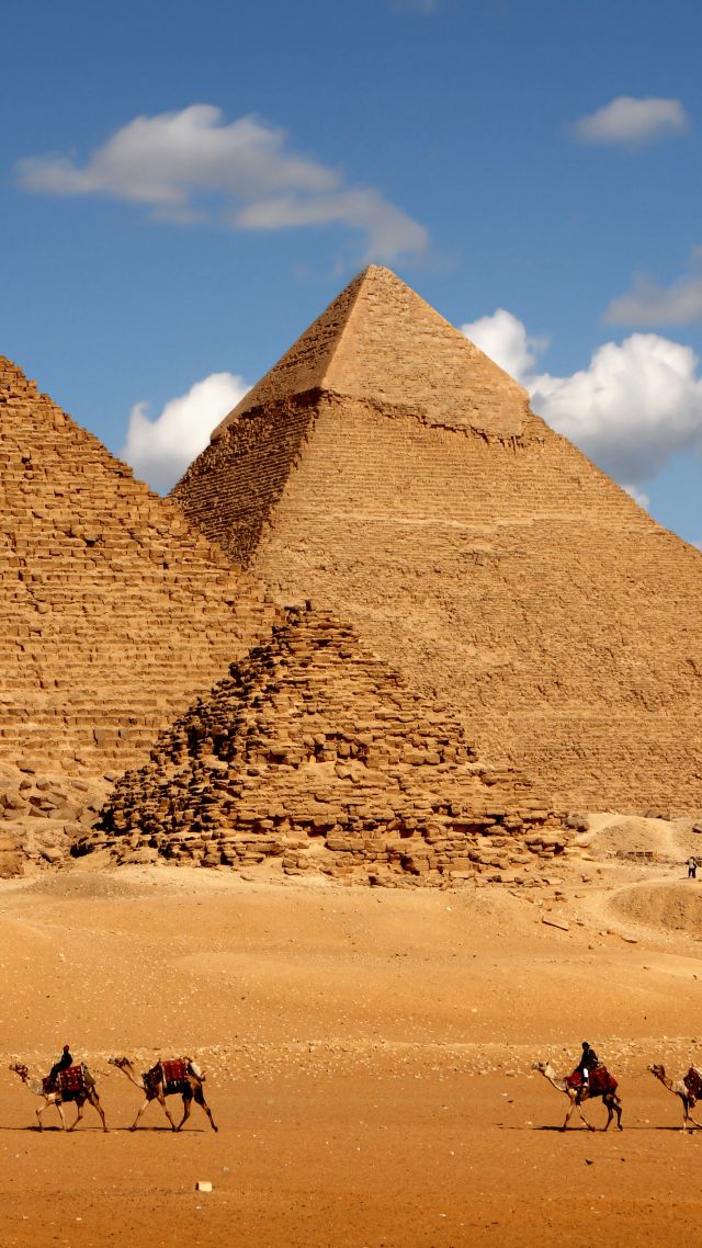 Pyramids Of Egypt Widescreen - HD Wallpaper 