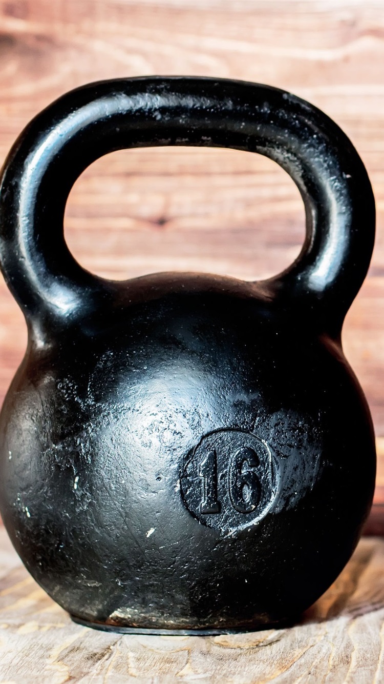 Iphone Wallpaper Metal Kettlebell, Gym - Kettlebell Imagenes Para Fondo De Pantalla - HD Wallpaper 