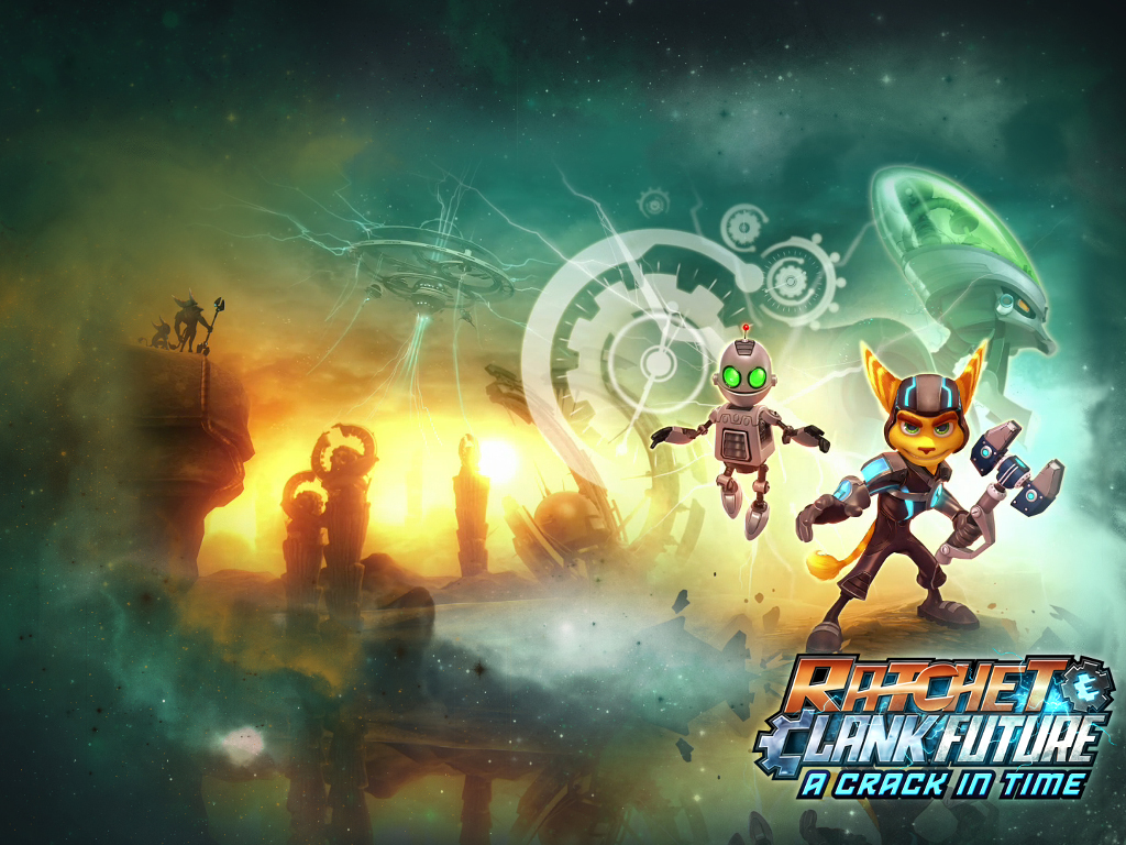 Ratchet And Clank Future - Ratchet And Clank A Crack In Time - HD Wallpaper 