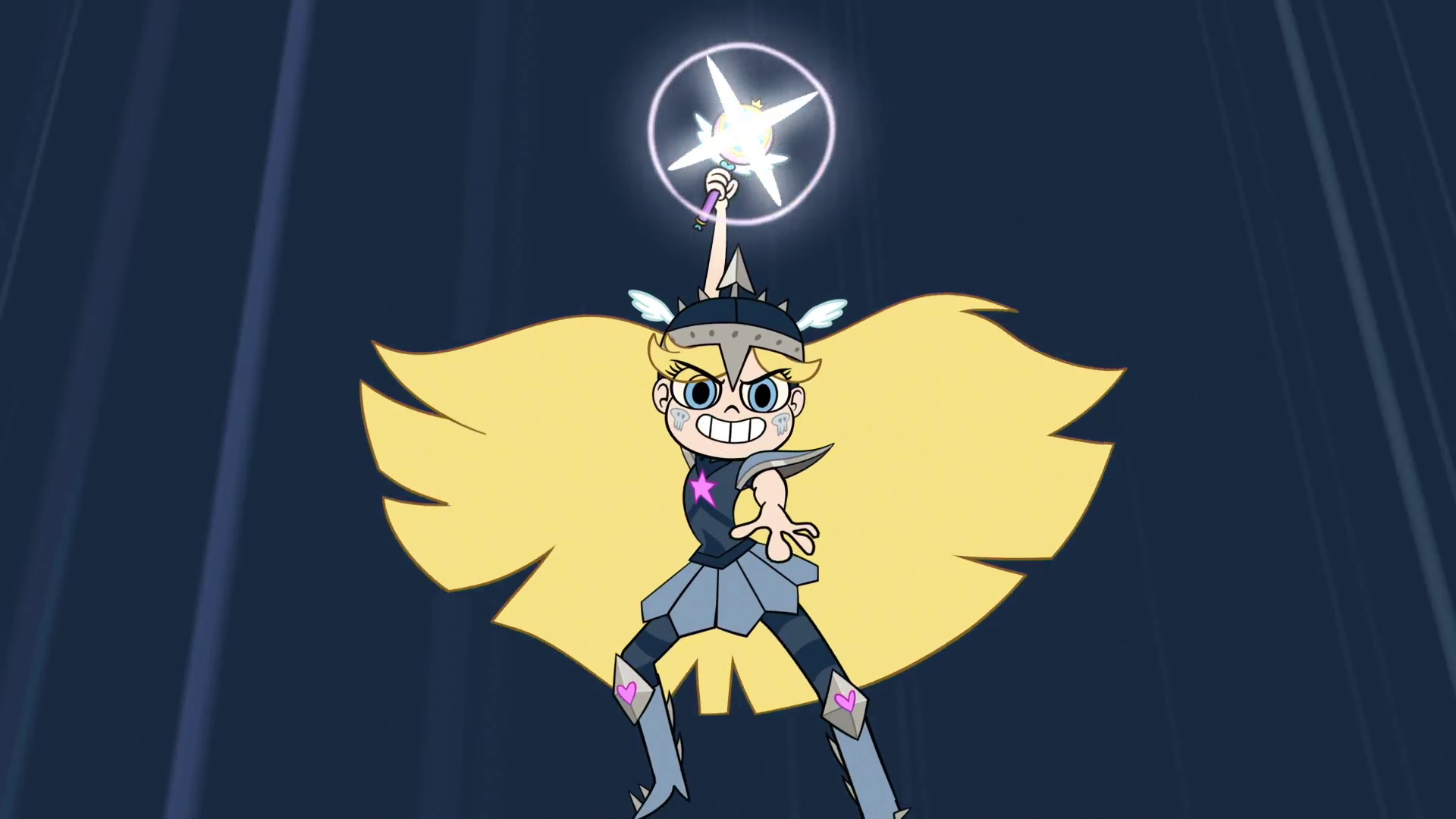 Drawn Stare Star Vs Forces Evil - Star Butterfly Warrior Outfit - HD Wallpaper 