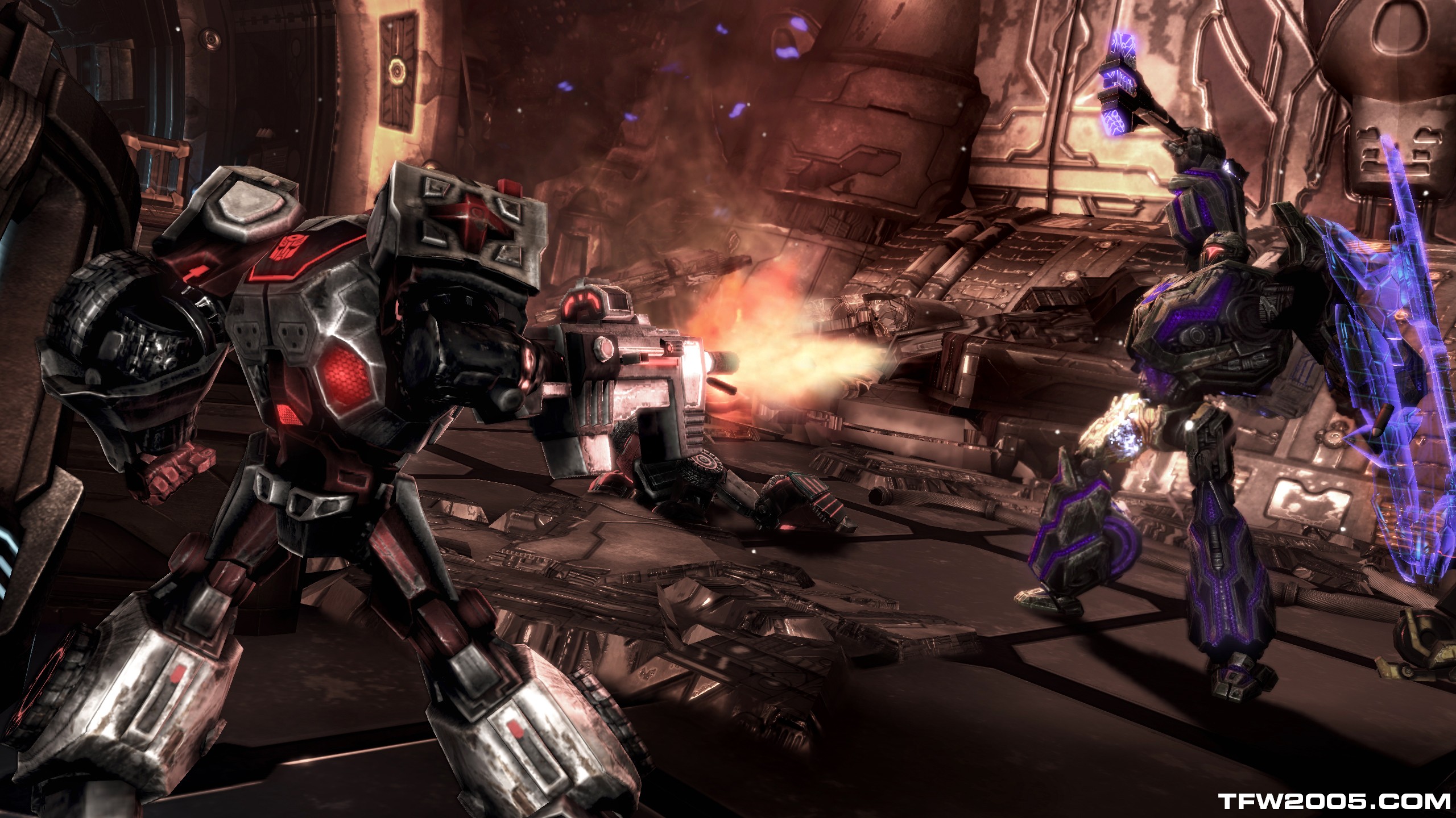 Autobots And Decepticons War - HD Wallpaper 