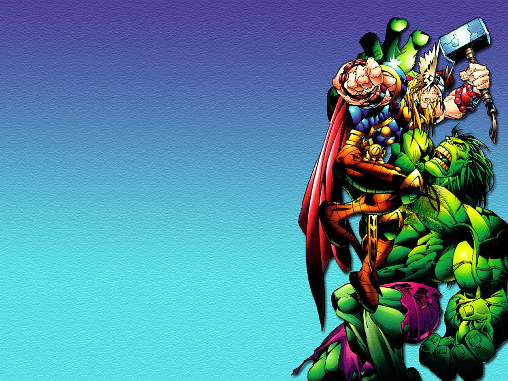 Thor Vs Hulk Marvel Comics - HD Wallpaper 