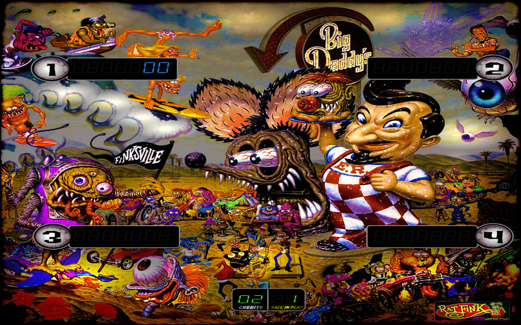 Rat Fink Video Game 1680x1050 Wallpaper Teahub Io