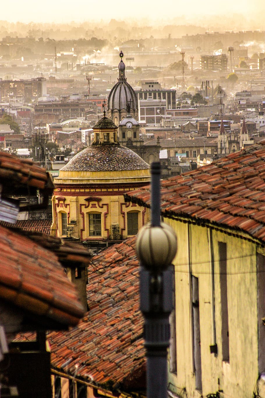Colombia, Bogota, La Candelaria, Landscape, Panoramic, - HD Wallpaper 
