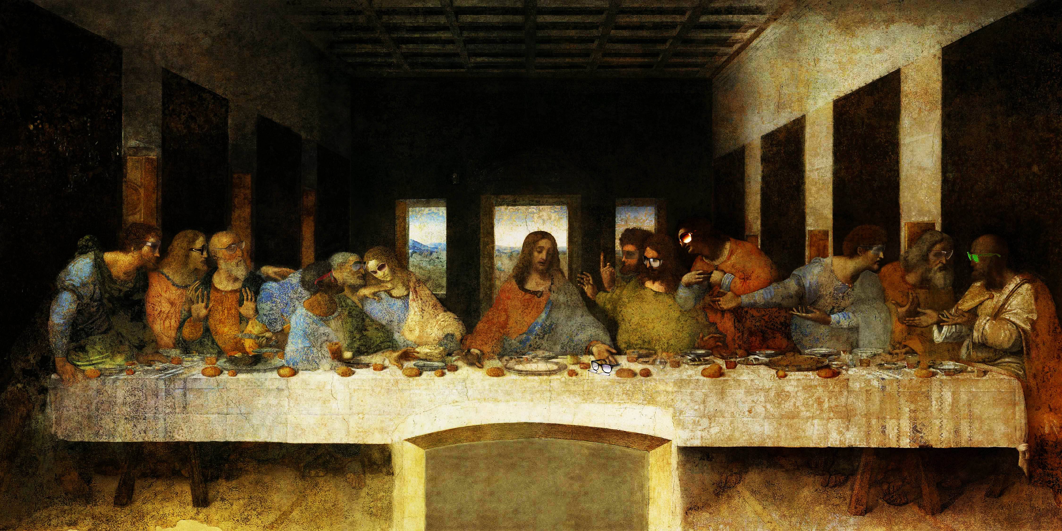 Last Supper Original Hd - HD Wallpaper 