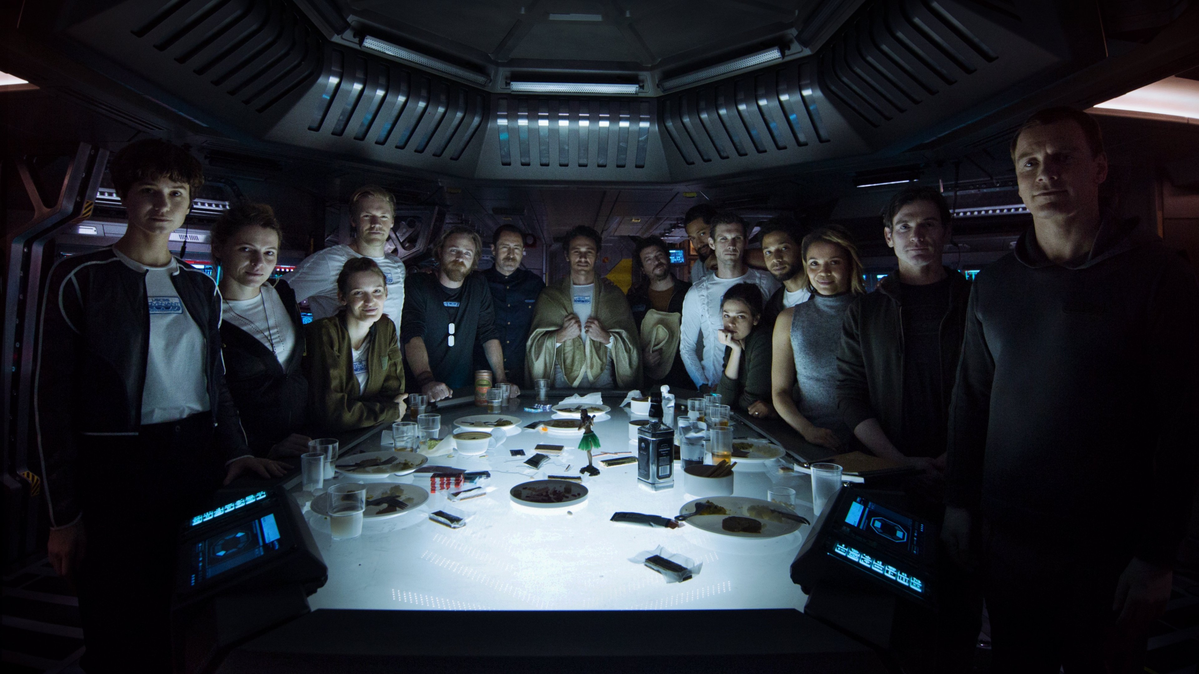 Alien Covenant Last Supper - HD Wallpaper 
