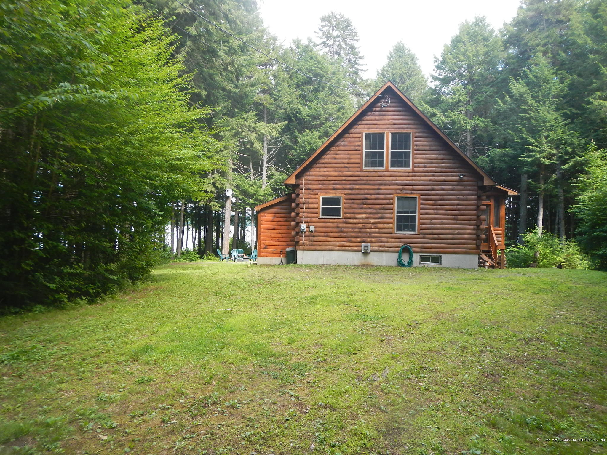 11 Rapala Drive, Pukakon Twp, Me - Log Cabin - HD Wallpaper 