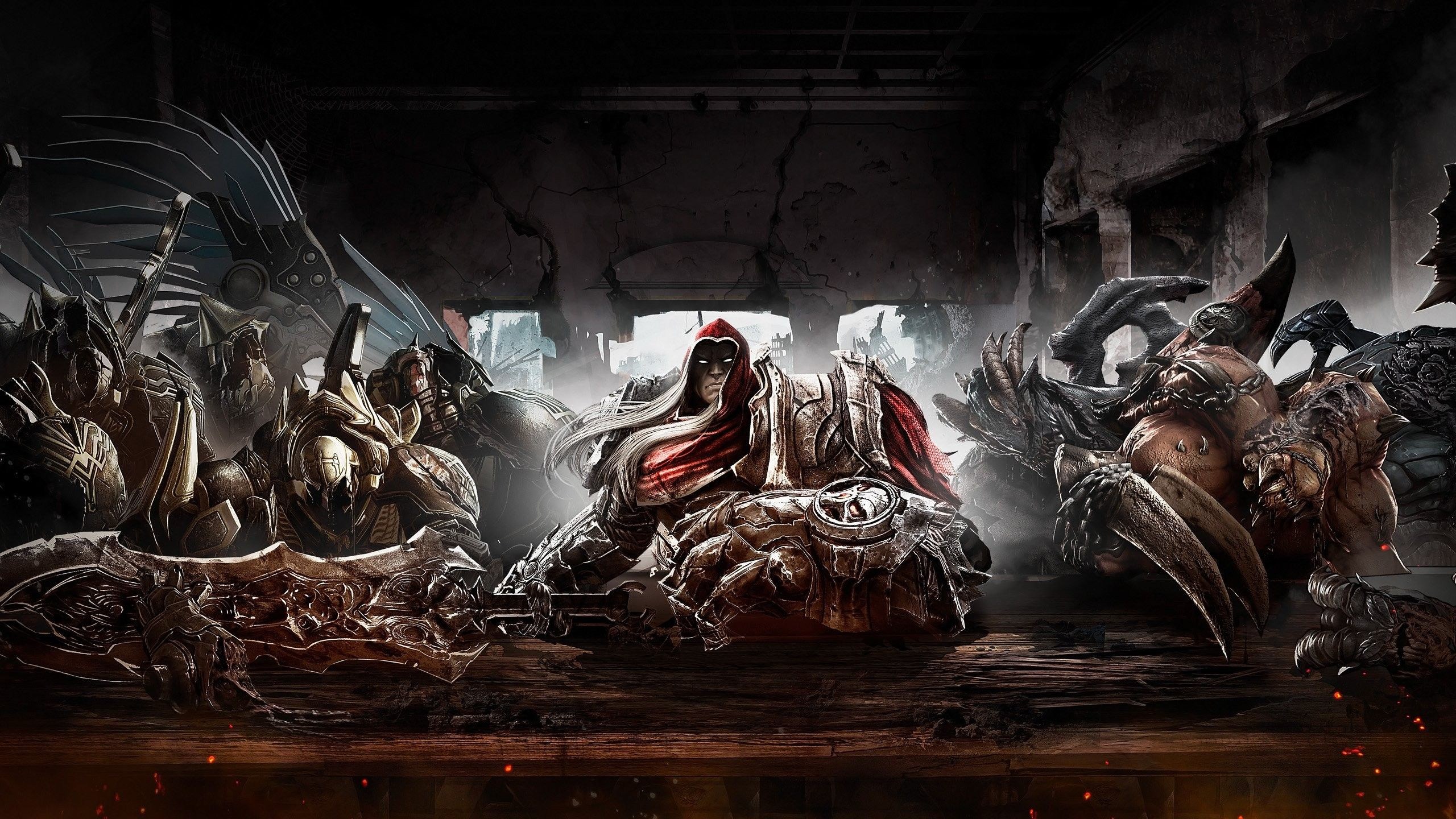 Image Default - Darksiders Wallpaper Four Horsemen - HD Wallpaper 