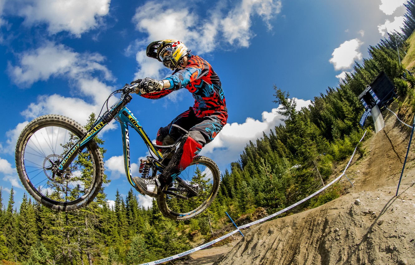 Photo Wallpaper Bike, Race, Sport - Freeride - HD Wallpaper 
