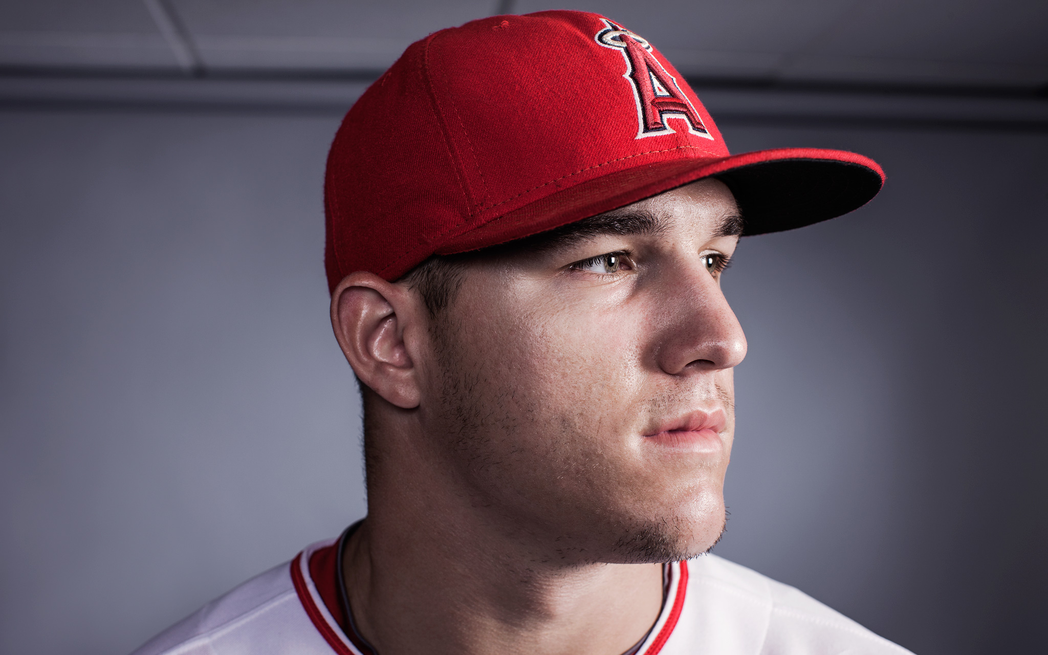 Mike Trout Face - HD Wallpaper 