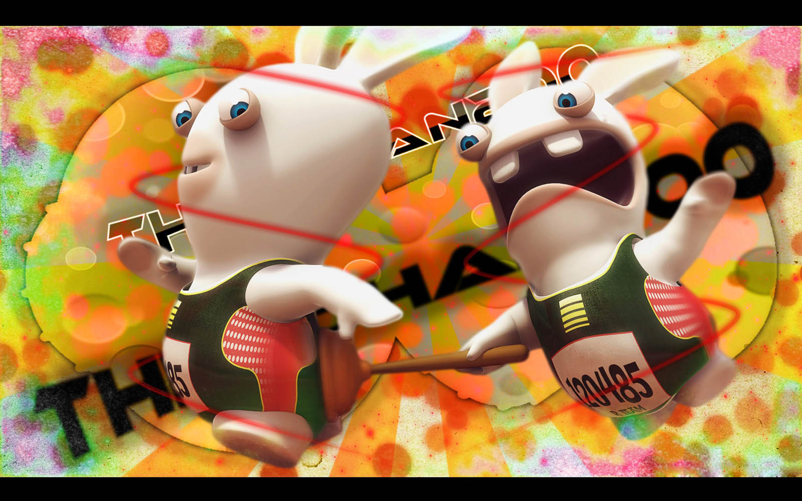 Rayman Raving Rabbids - 1600x1000 Wallpaper - teahub.io