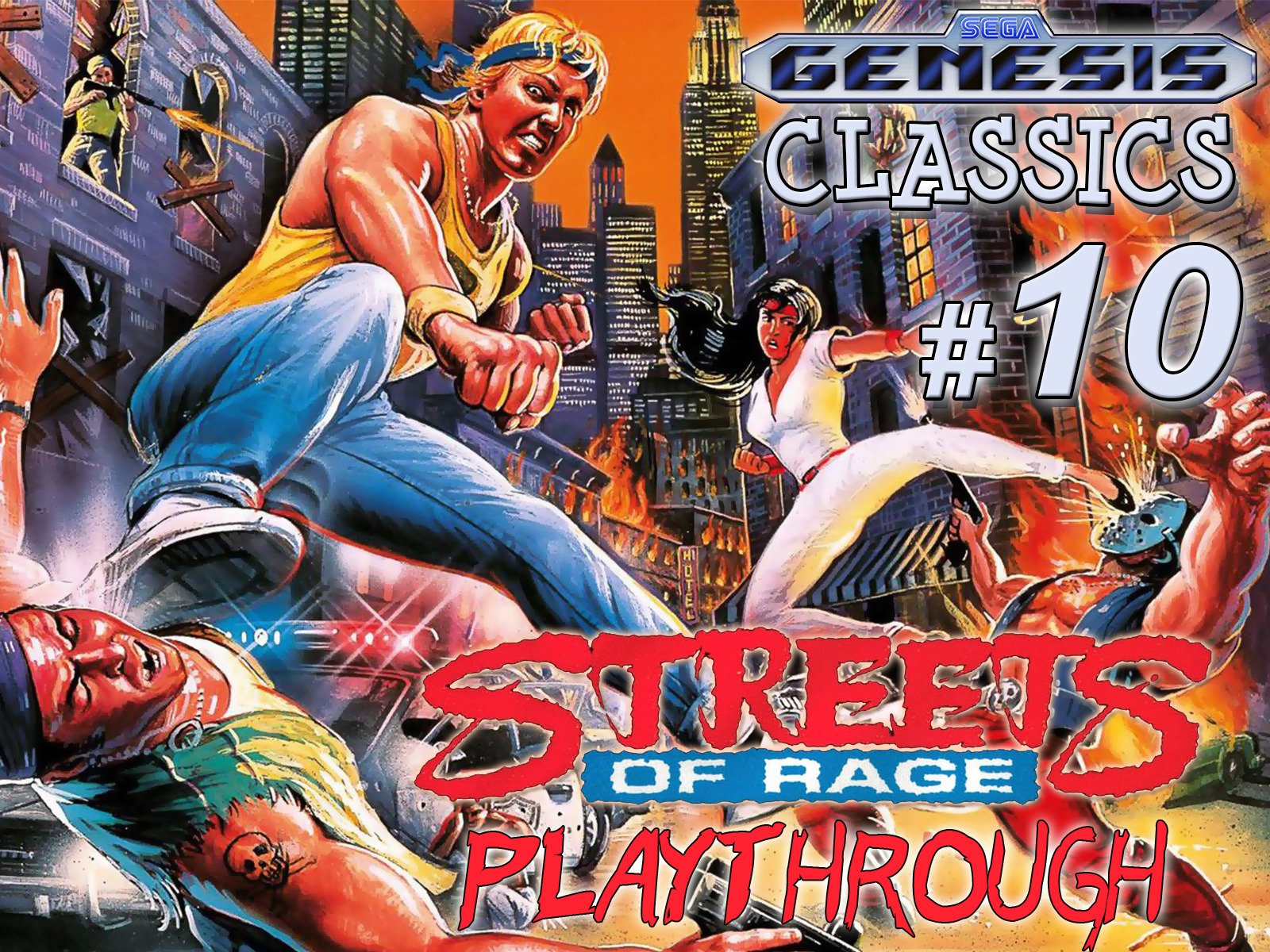 Streets Of Rage - HD Wallpaper 