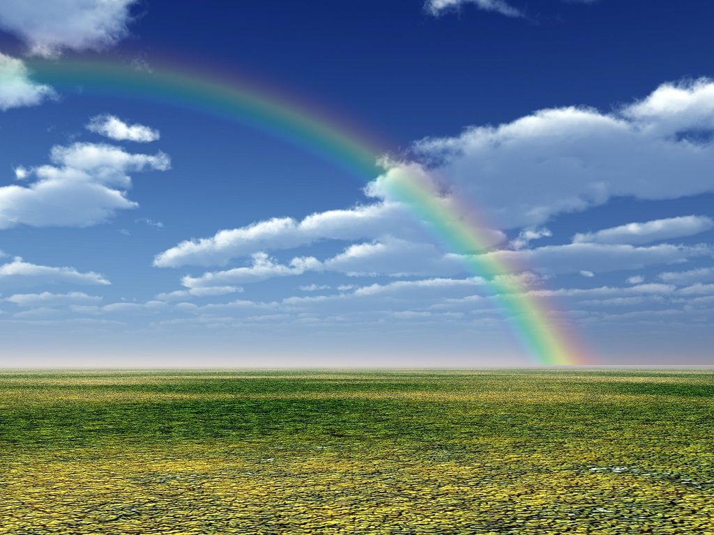 Click To Enlarge - Beautiful Rainbow - HD Wallpaper 