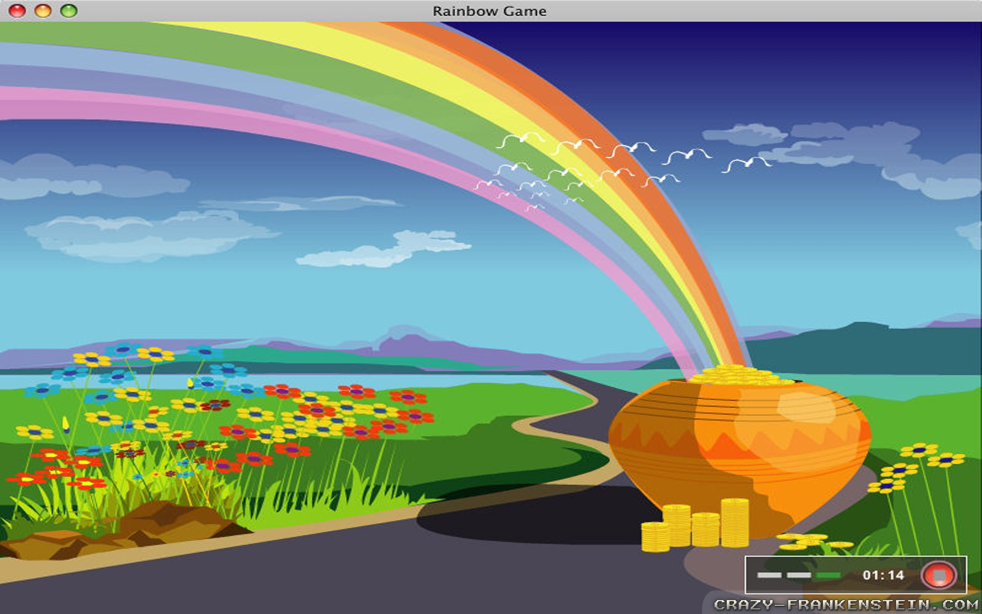 Rainbows With Pots Of Gold - HD Wallpaper 