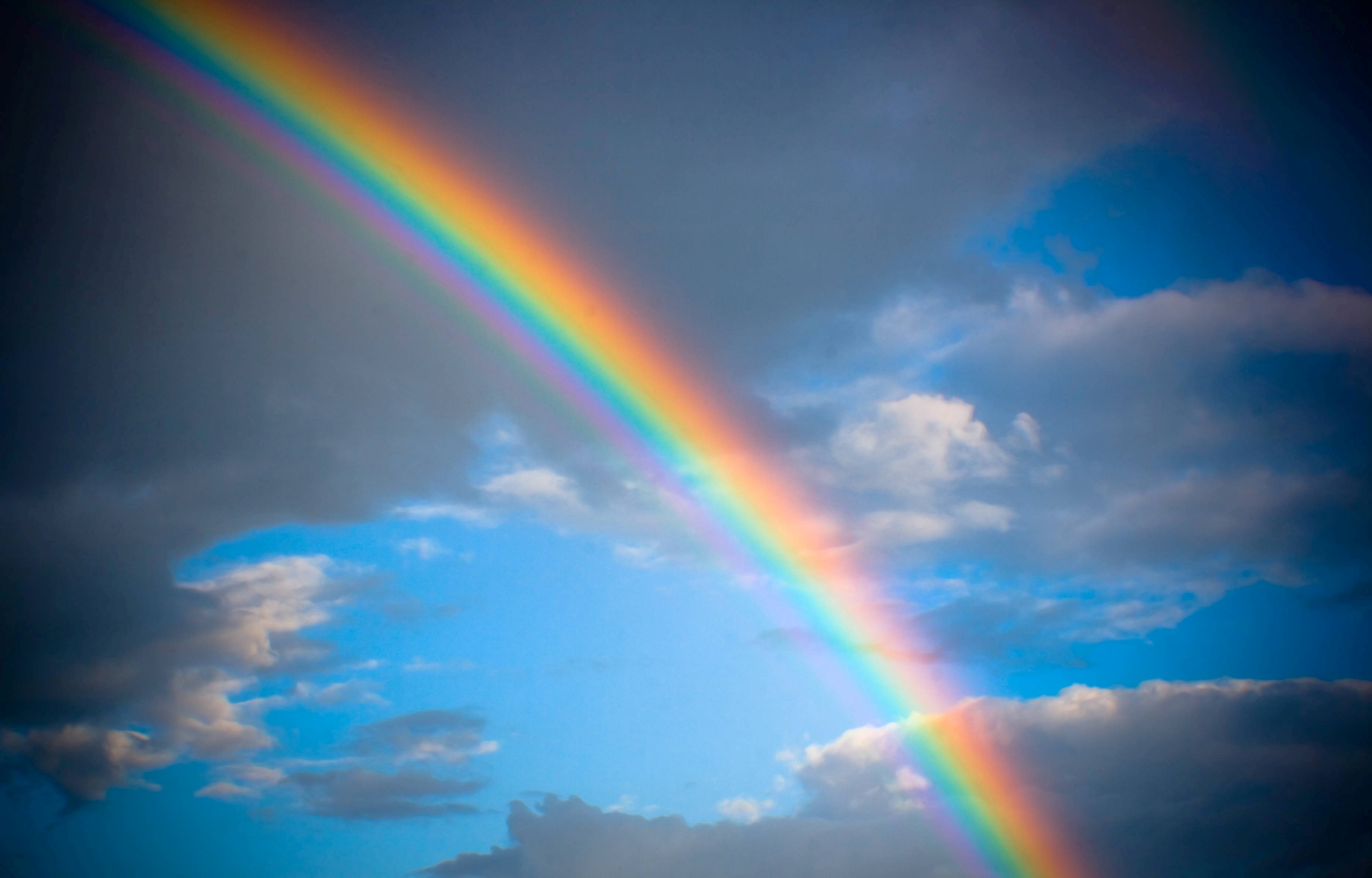 Rainbow And New Beginning - HD Wallpaper 