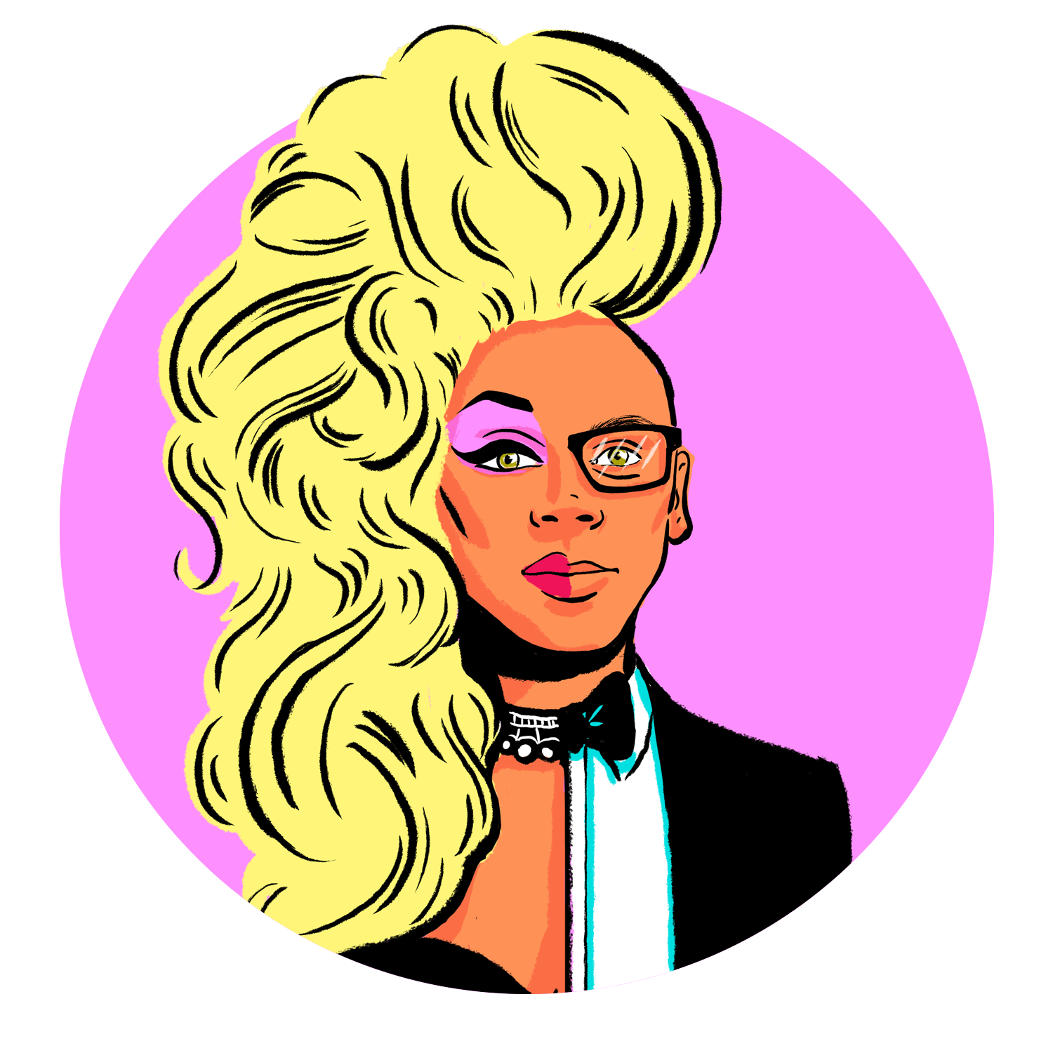 Saving Our Kweens Clipart Clipart Drag Queen Clip Art - Rupaul Illustration - HD Wallpaper 