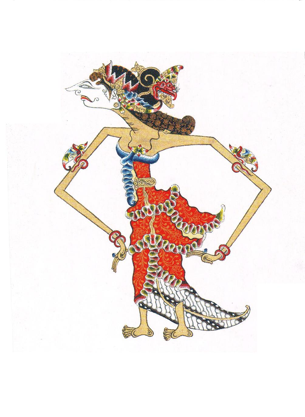 Gambar Wayang Janoko Srikandi Pertunjukkan boneka 