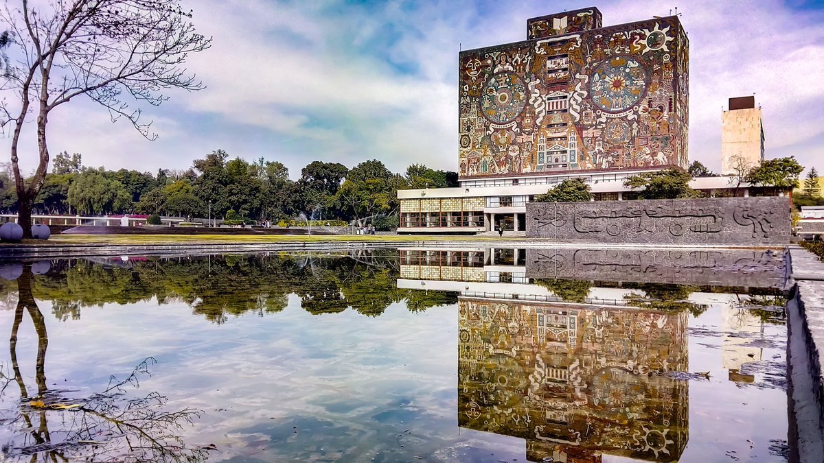 Central Library (unam) - HD Wallpaper 