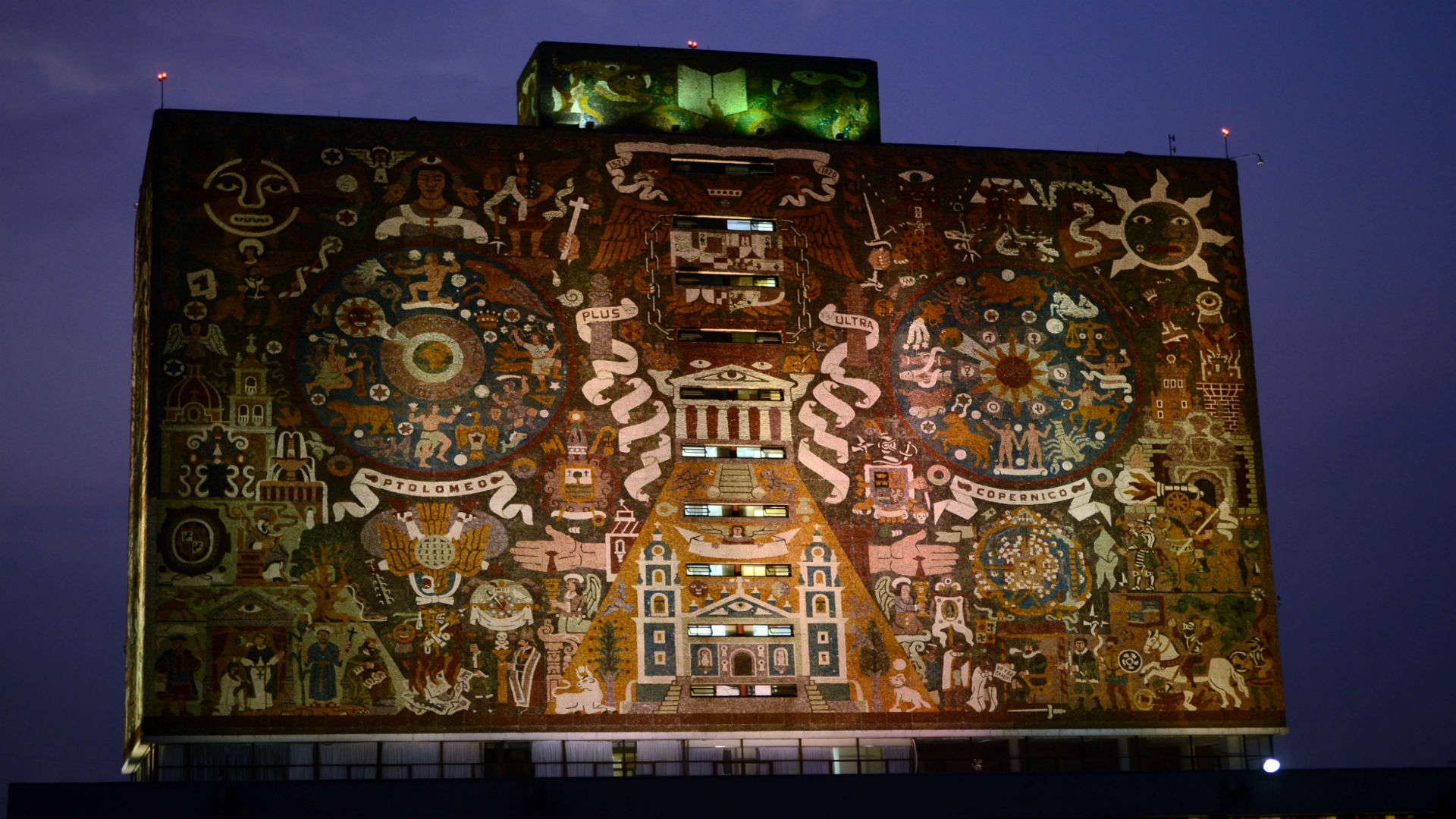 Central Library (unam) - HD Wallpaper 