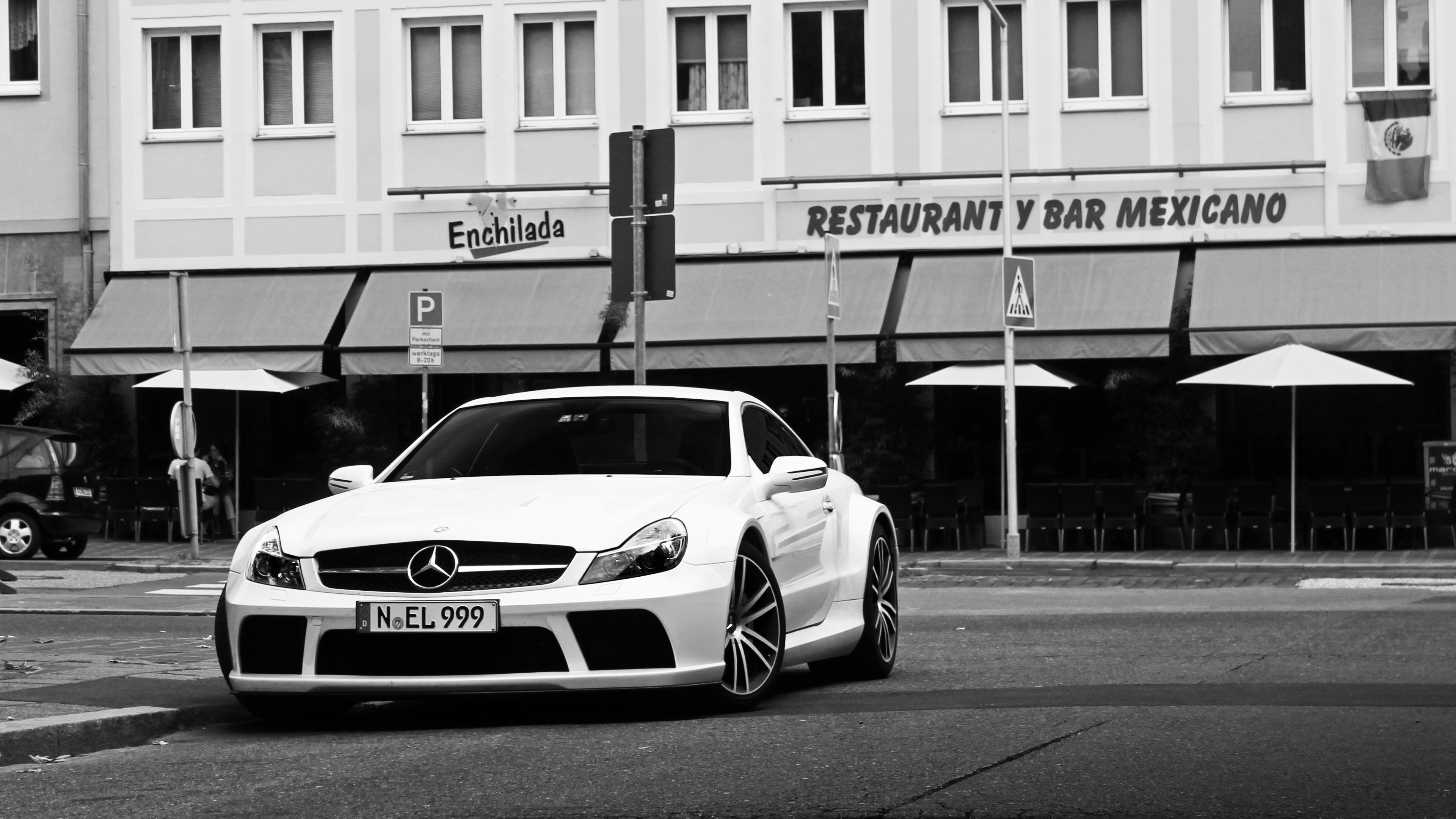 Mercedes Sl 65 Amg Black Series 3840x2160 Wallpaper Teahub Io