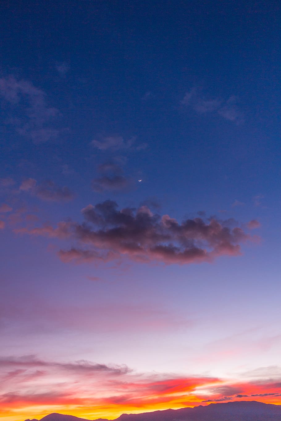 Mexico, Toluca, Sunset, Clouds, Night, Sky, Tones, - Afterglow - HD Wallpaper 