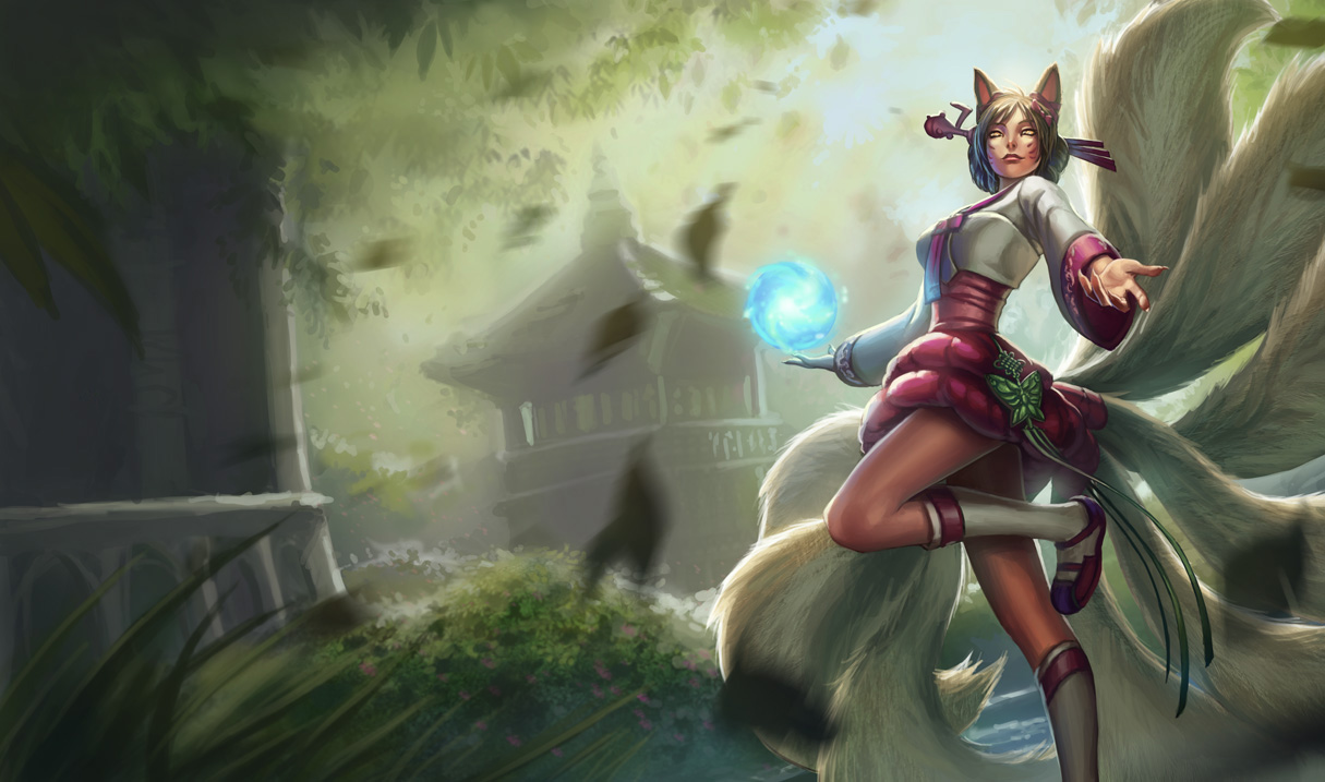 Ahri Lol Wallpaper - Lol Dynasty Ahri - HD Wallpaper 