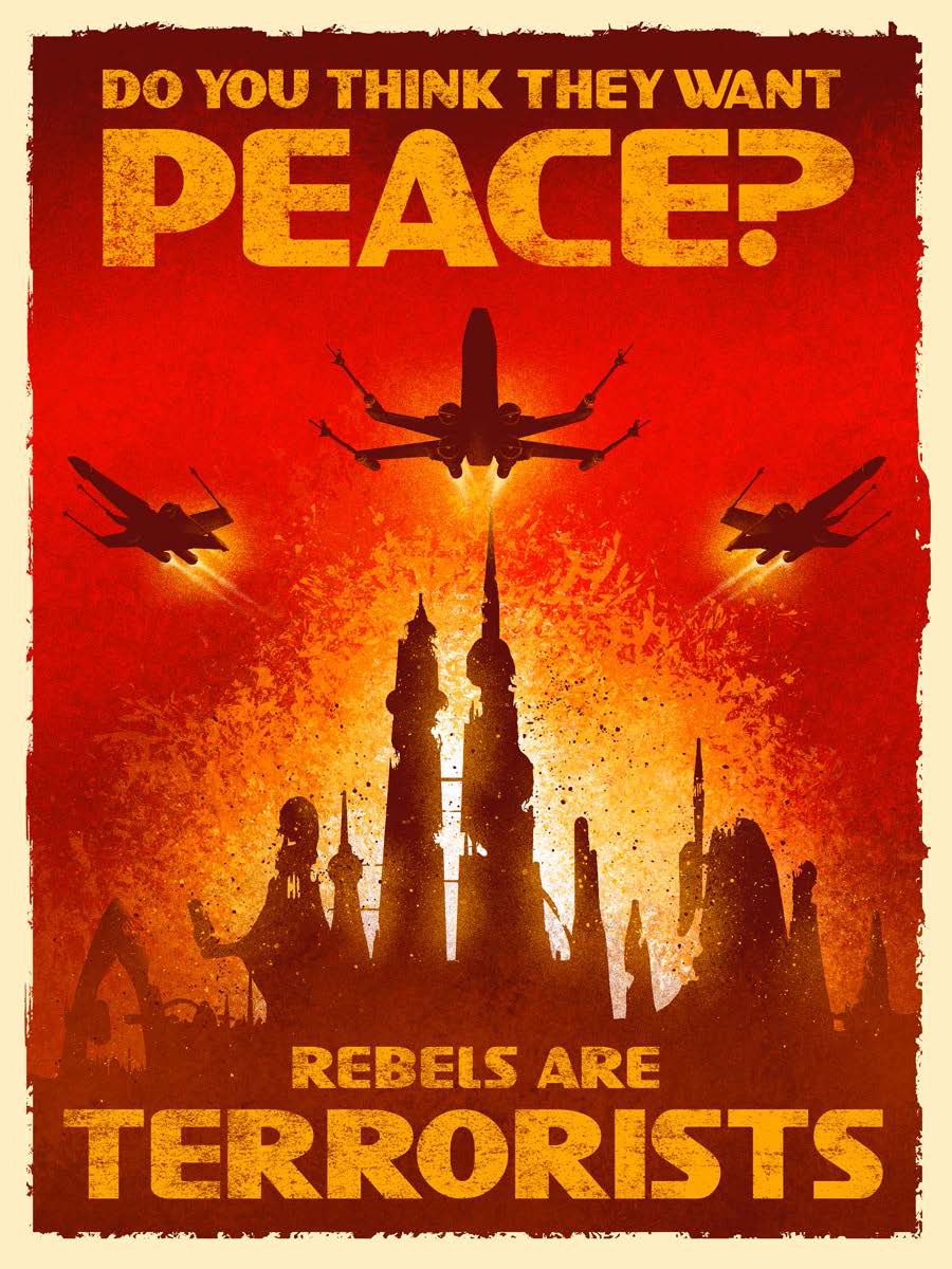 Star Wars Propaganda - HD Wallpaper 