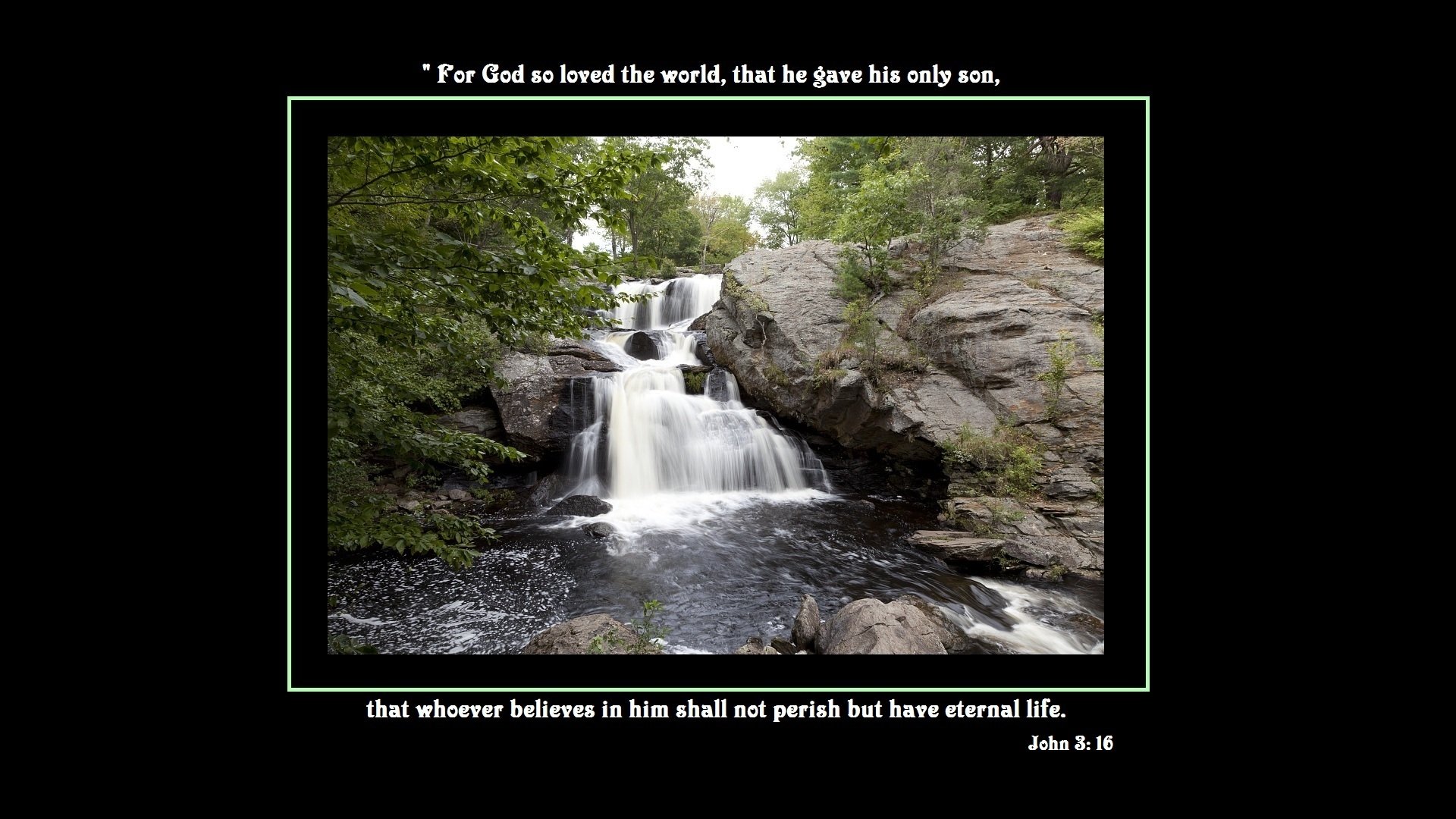 Waterfall - HD Wallpaper 