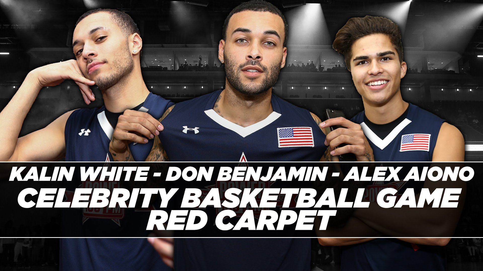 Kalin White, Alex Aiono, & Don Benjamin On The Celebrity - Alex Aiono Y Chris Brown - HD Wallpaper 