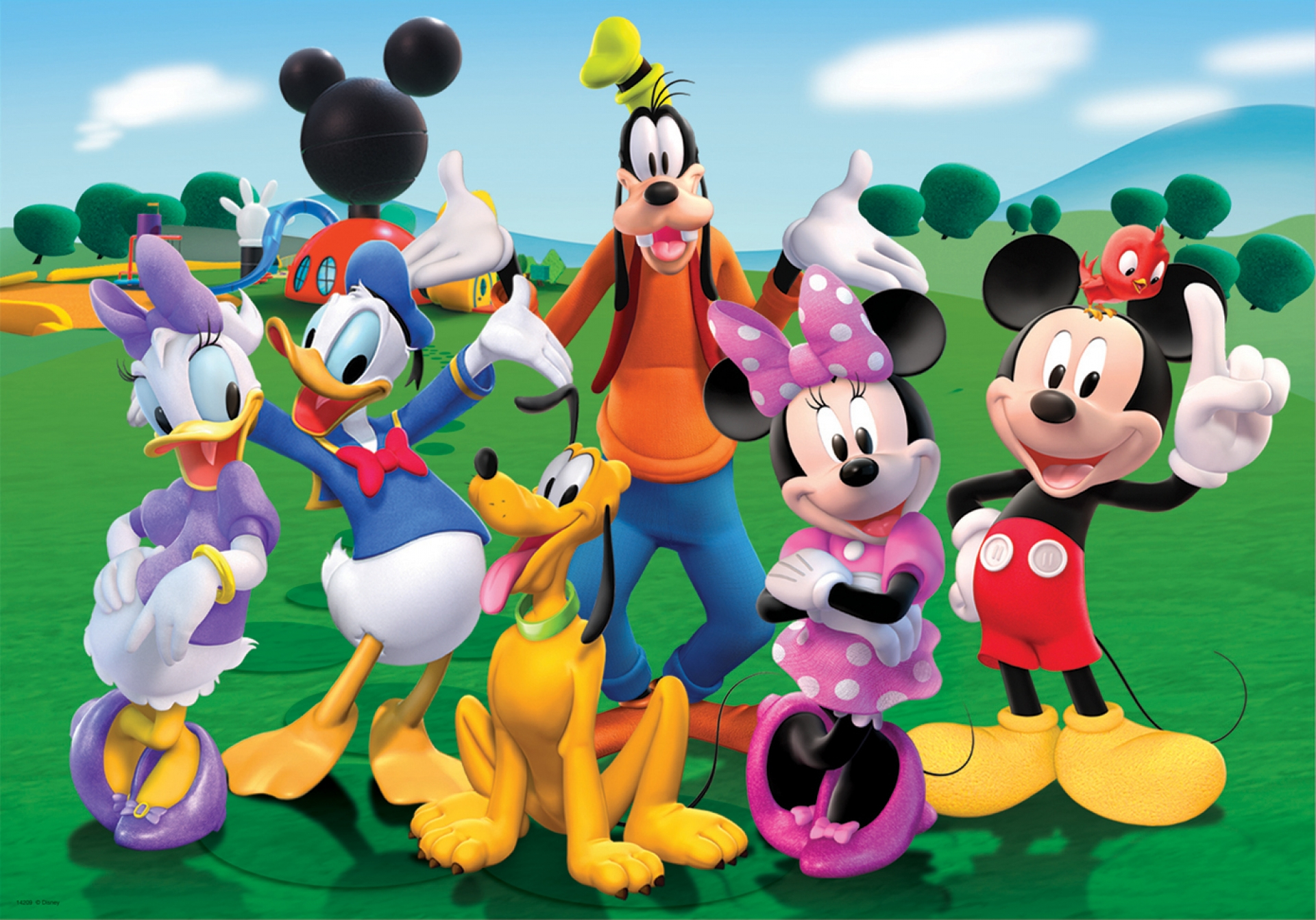 Mickey Mouse Hd Wallpaper - Mickey Mouse Clubhouse - HD Wallpaper 