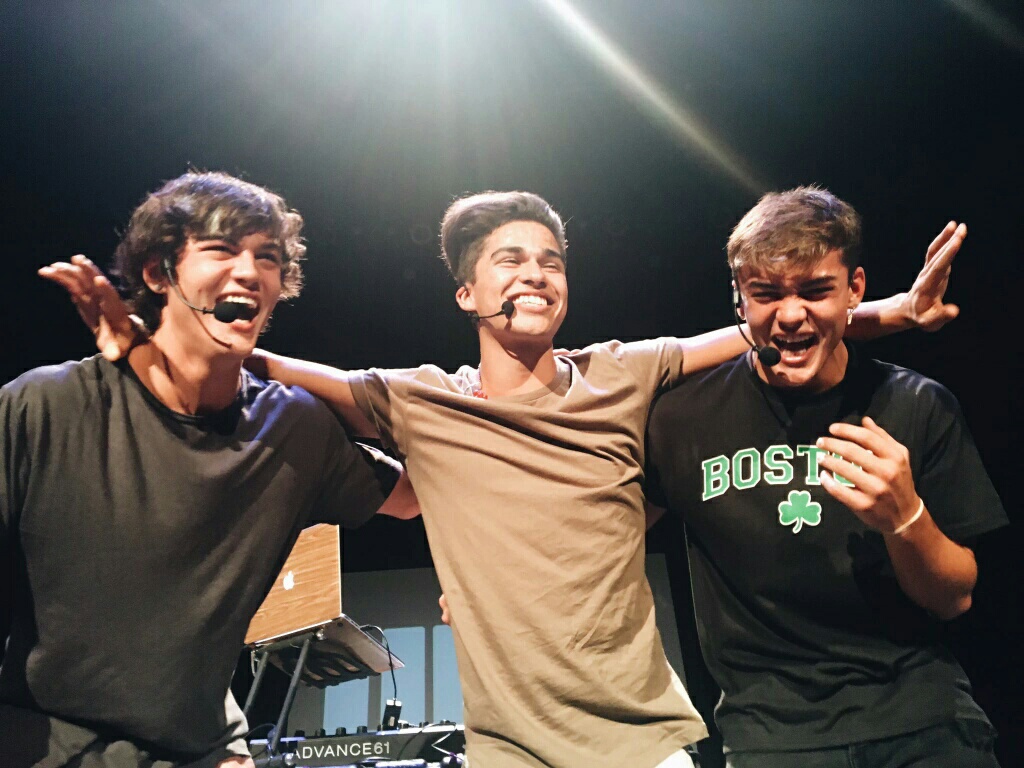 Grayson Dolan, Ethan Dolan, And Alex Aiono Image - Dolan Twins And Alex Aiono - HD Wallpaper 