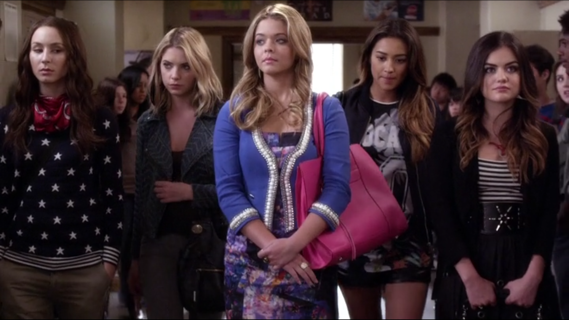 Pretty Little Liars 5 Girls - HD Wallpaper 