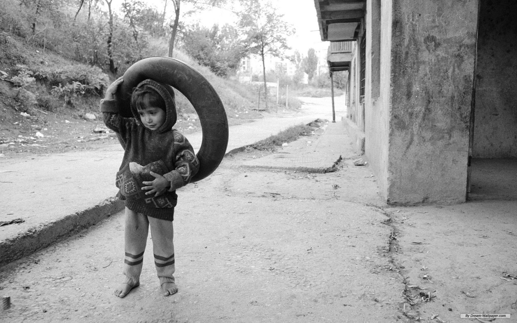 Free Photography Wallpaper - Childhood Poverty - HD Wallpaper 